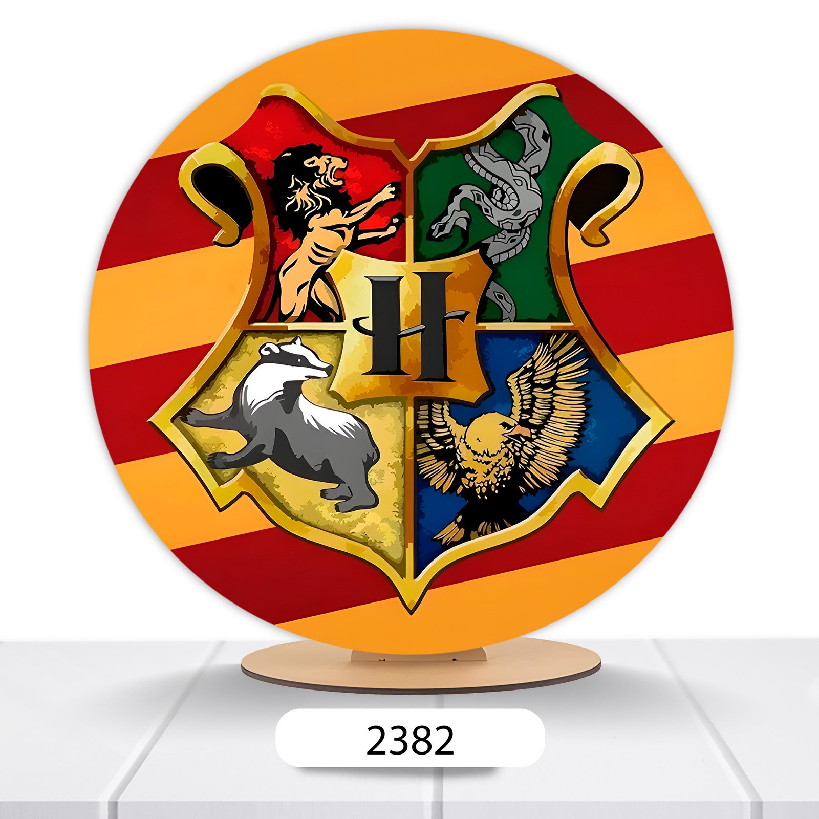 Painel Redondo Harry Potter 50x50cm - Imagem 8
