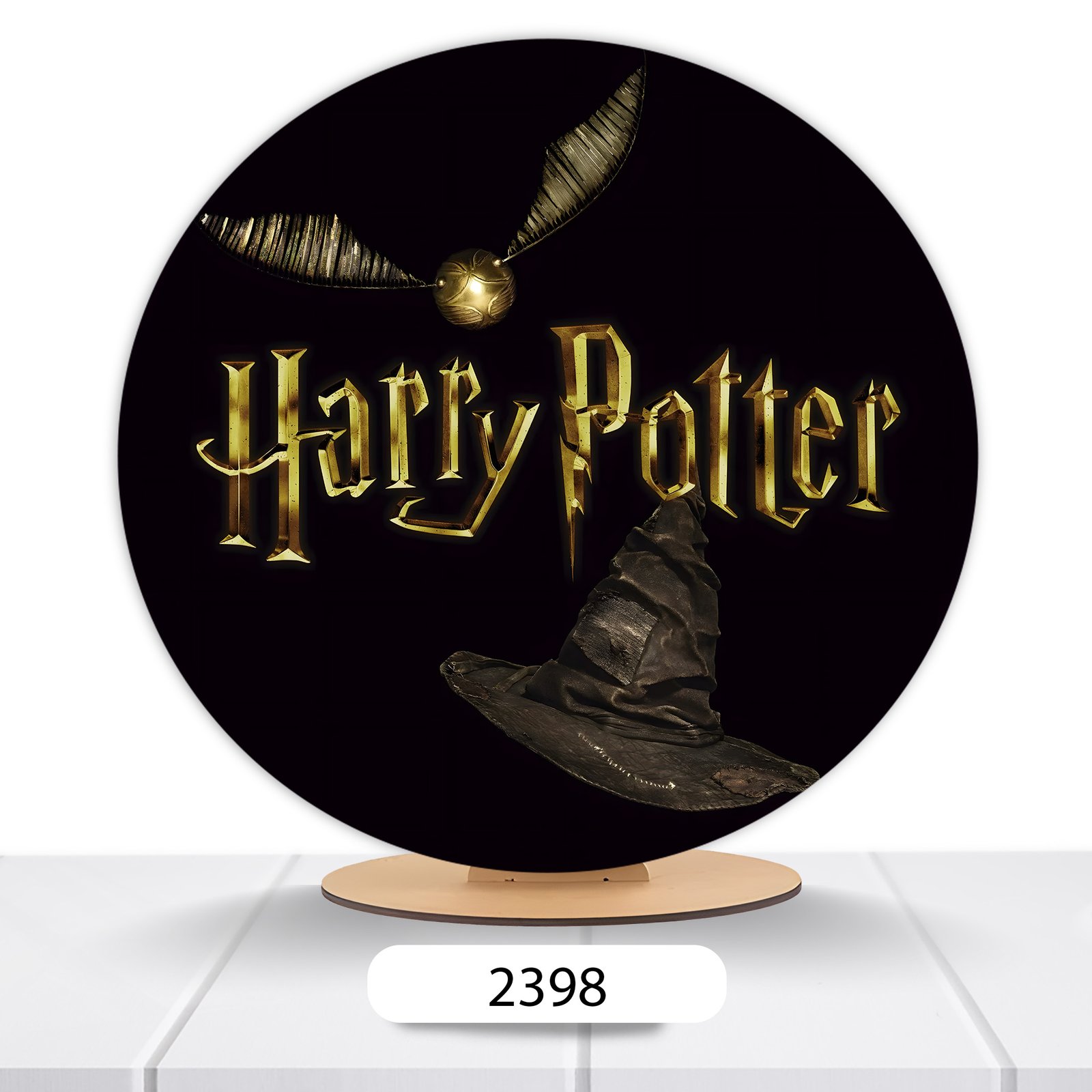Painel Redondo Harry Potter 50x50cm - Imagem 5
