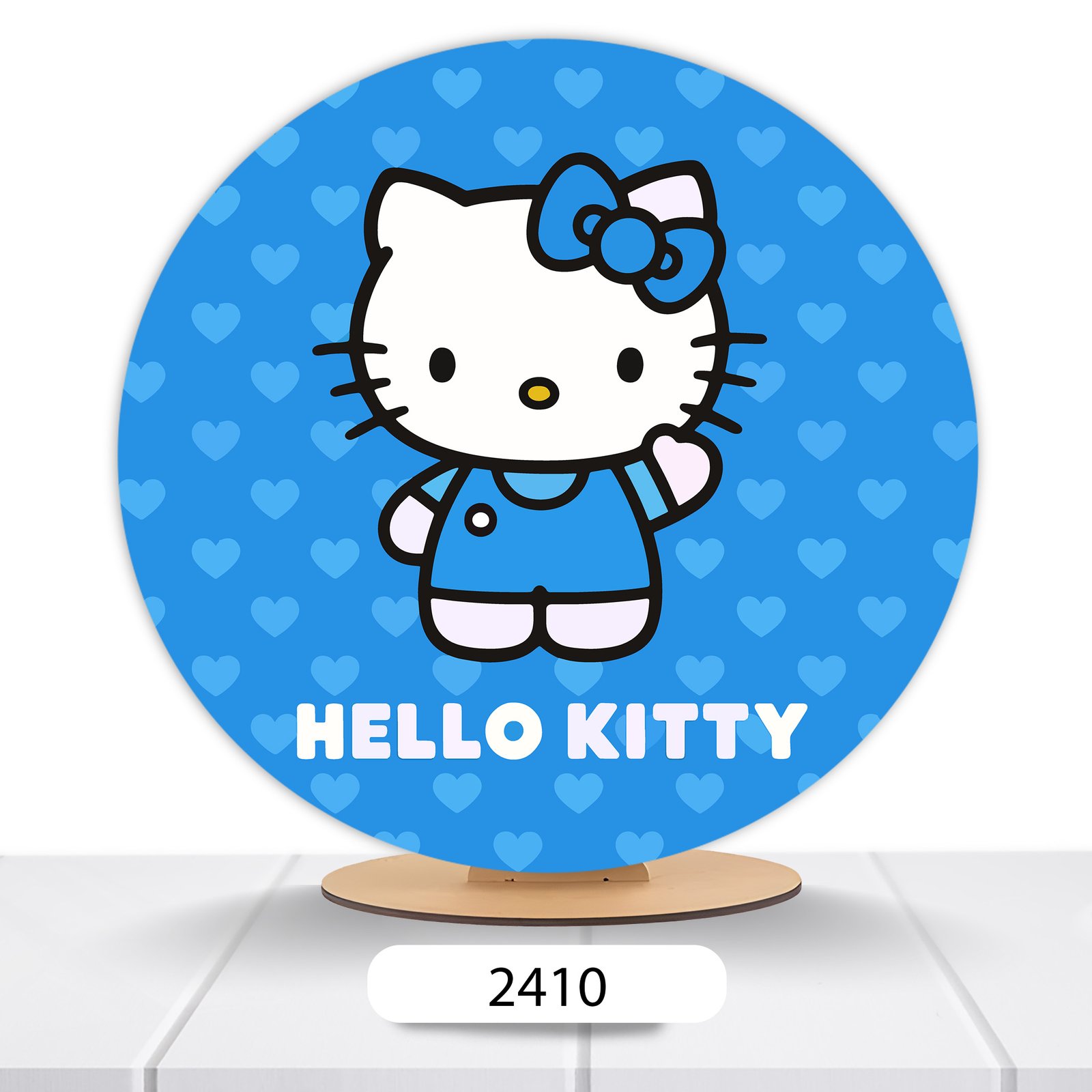 Painel Redondo Hello Kitty 50x50cm - Imagem 12