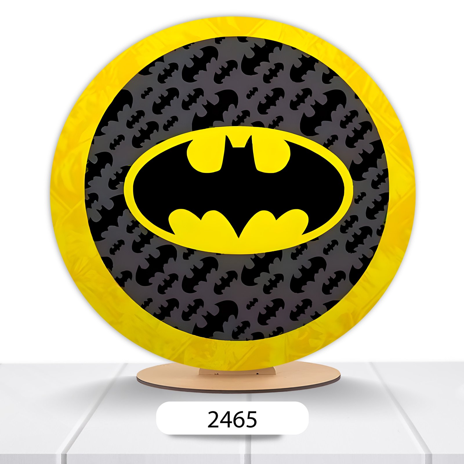 Painel Redondo Batman 50x50cm - Imagem 9