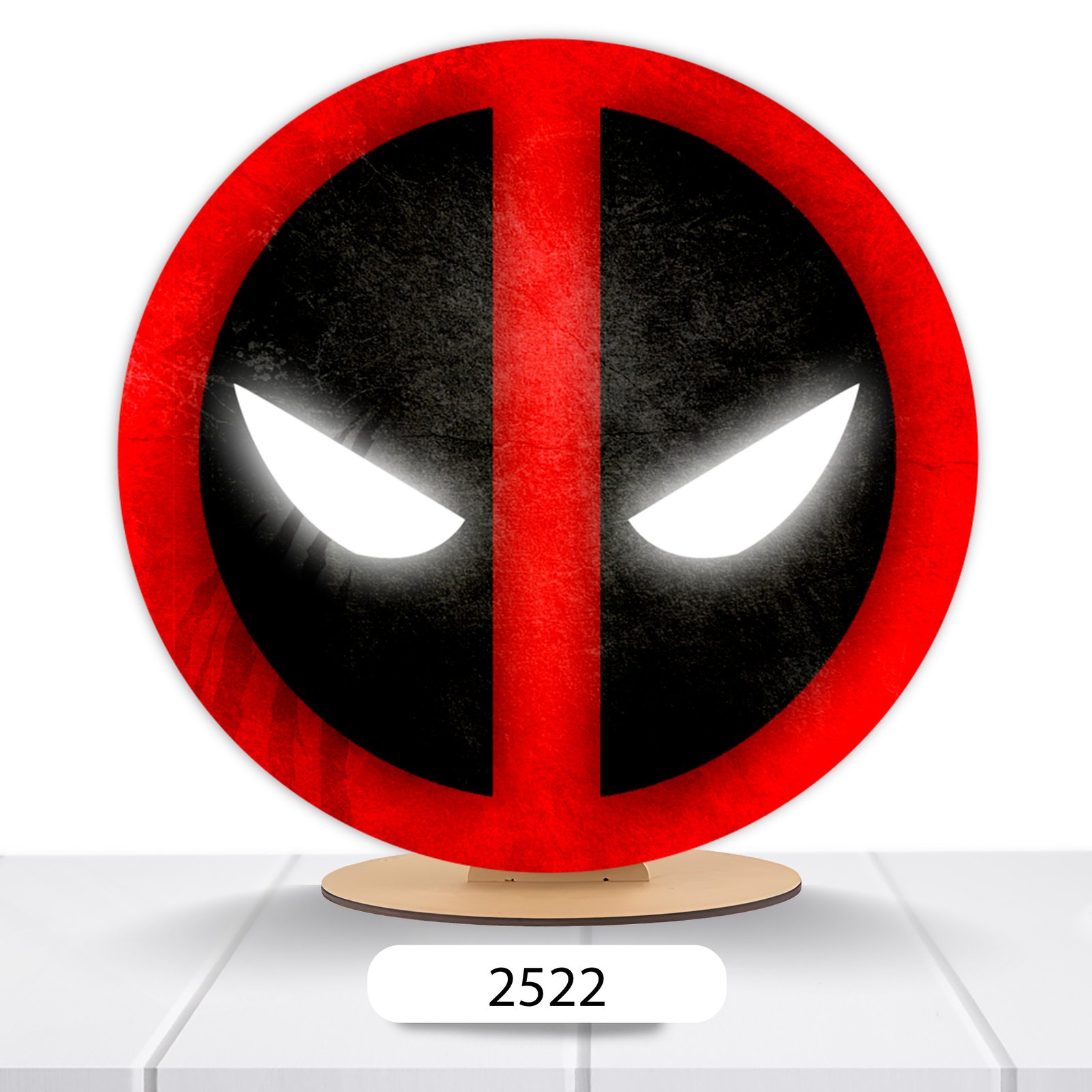 Painel Redondo Deadpool 50x50cm - Imagem 12