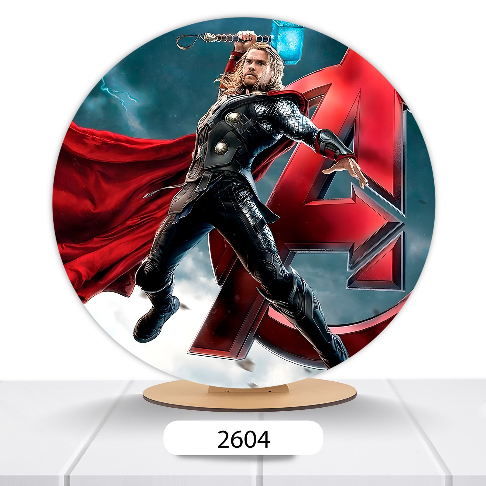 Painel Redondo Thor 50x50cm - Imagem 3