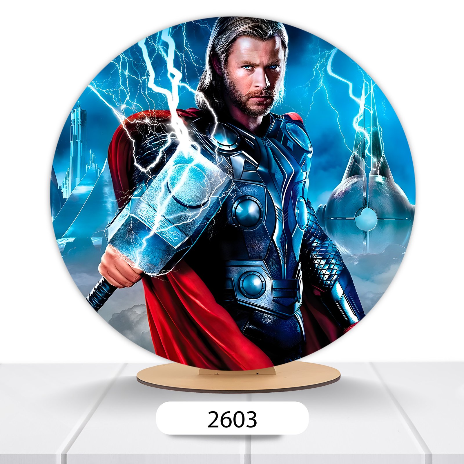 Painel Redondo Thor 50x50cm - Imagem 2