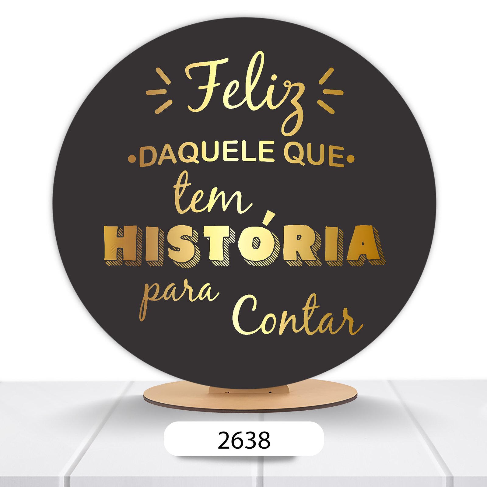 Painel Redondo História Para Contar 50x50cm - Imagem 8