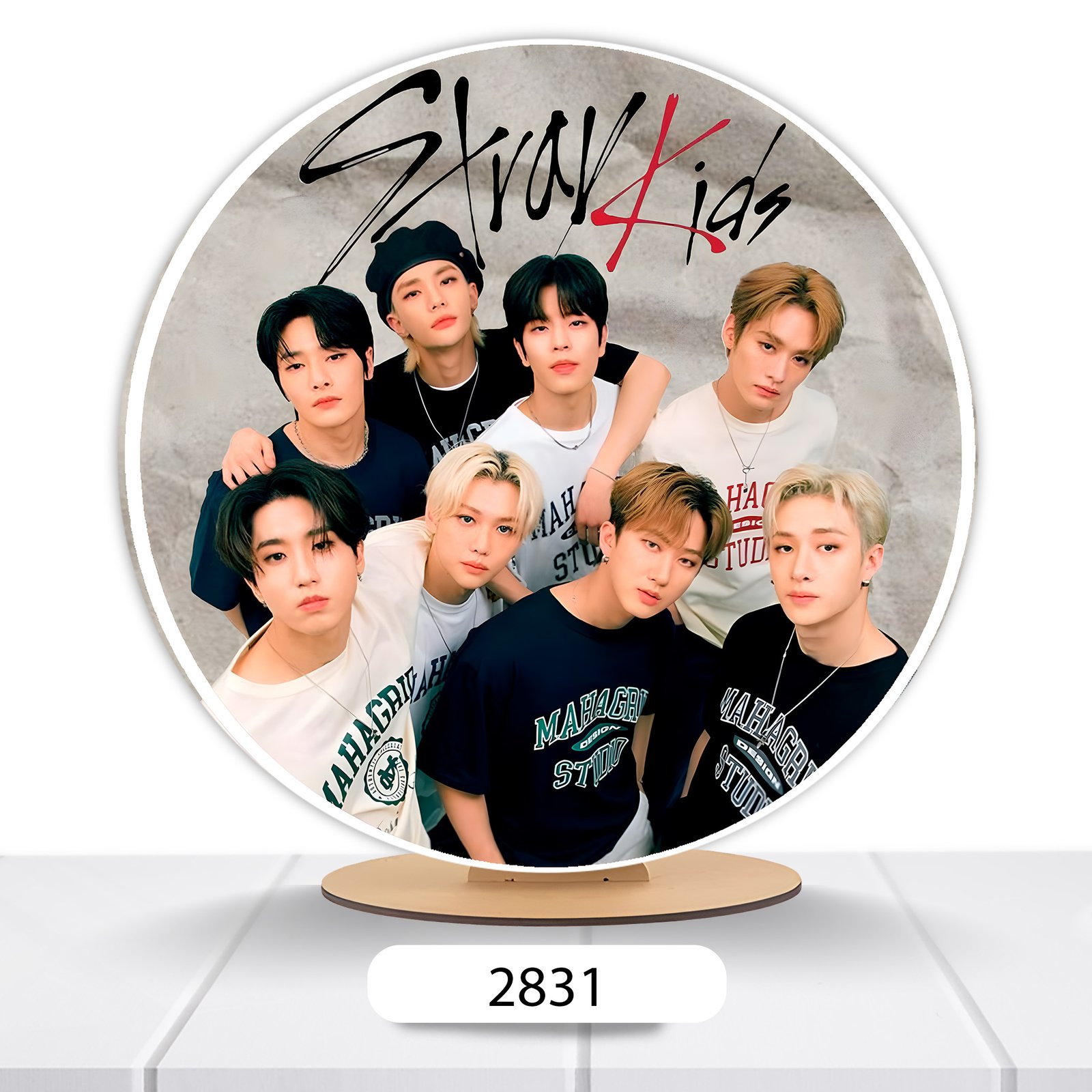 Painel Redondo Stray Kids 50x50cm