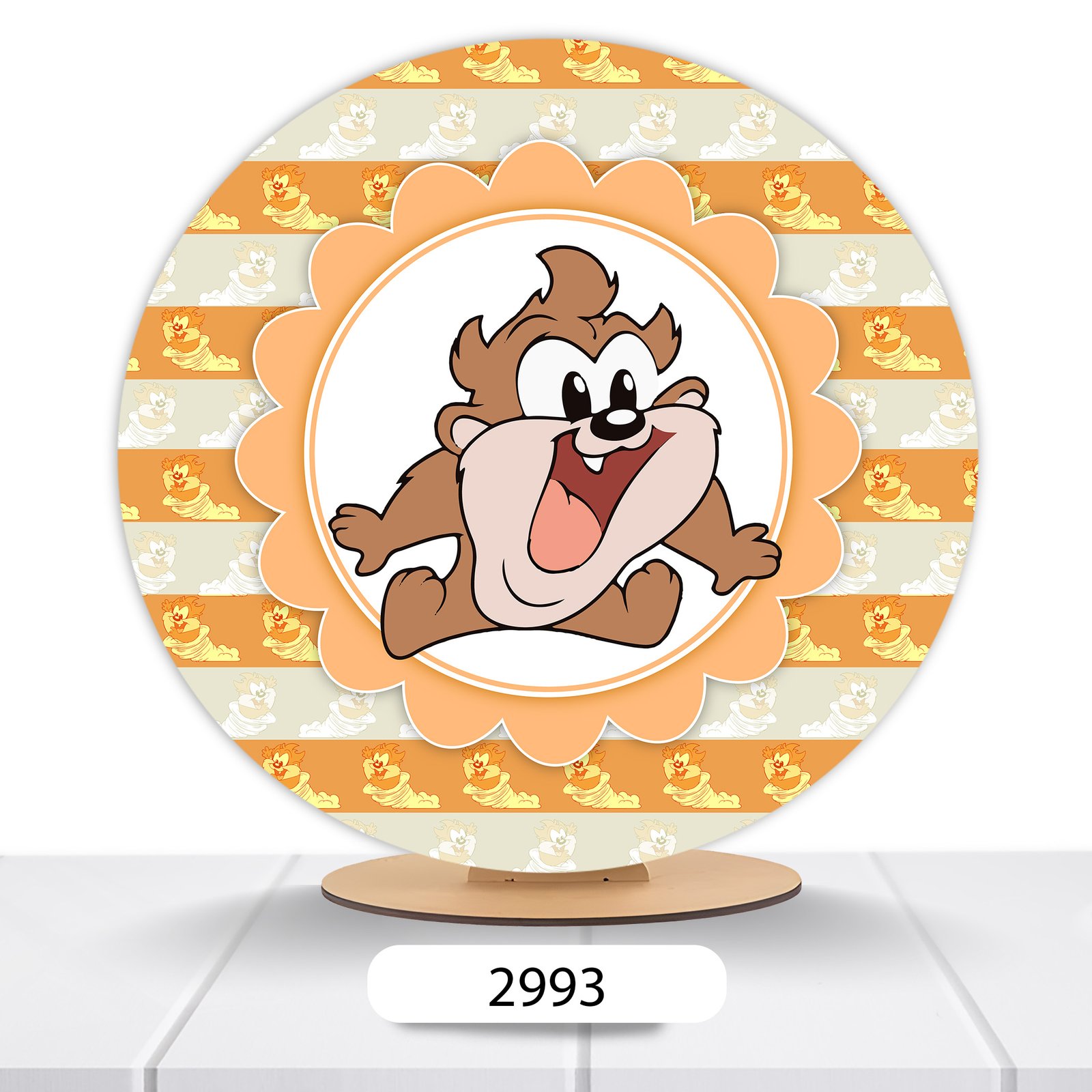 Painel Redondo Looney Tunes 50x50cm - Imagem 7