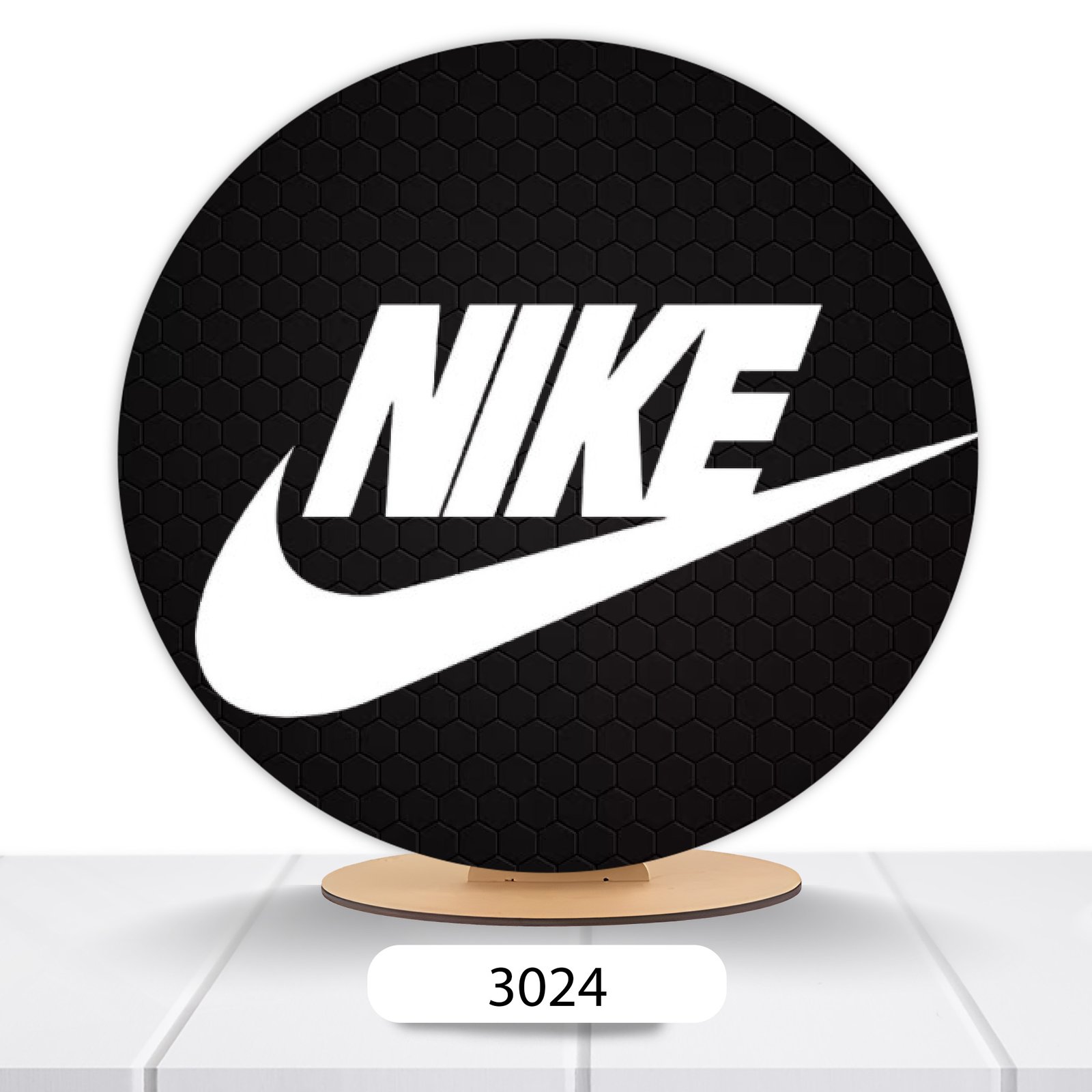 Painel Redondo Nike 50x50cm