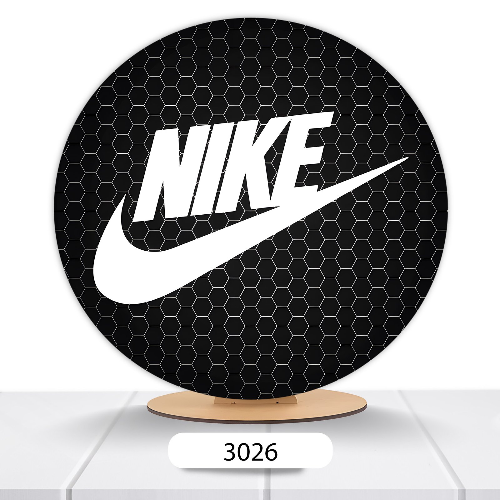 Painel Redondo Nike 50x50cm - Imagem 3