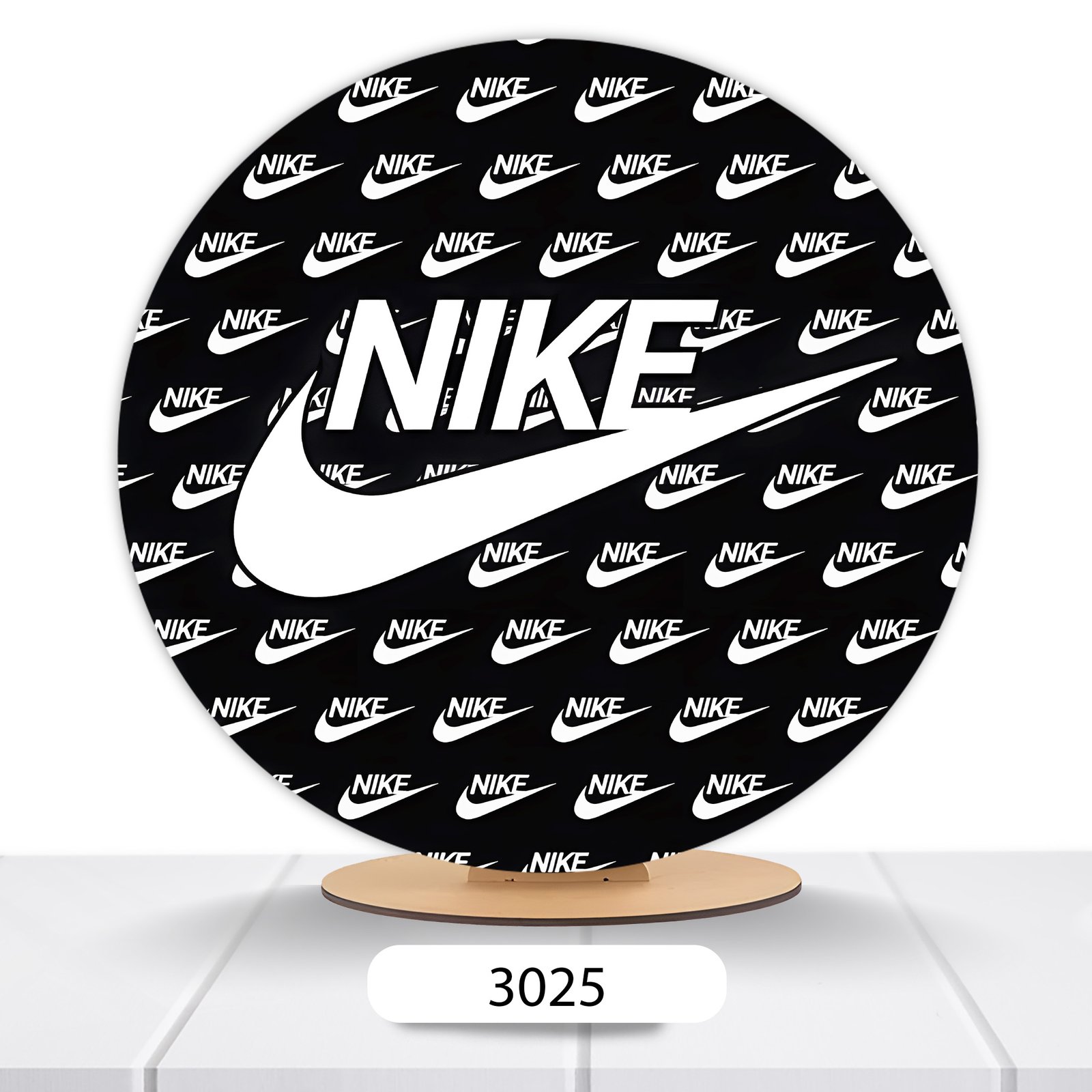 Painel Redondo Nike 50x50cm - Imagem 2