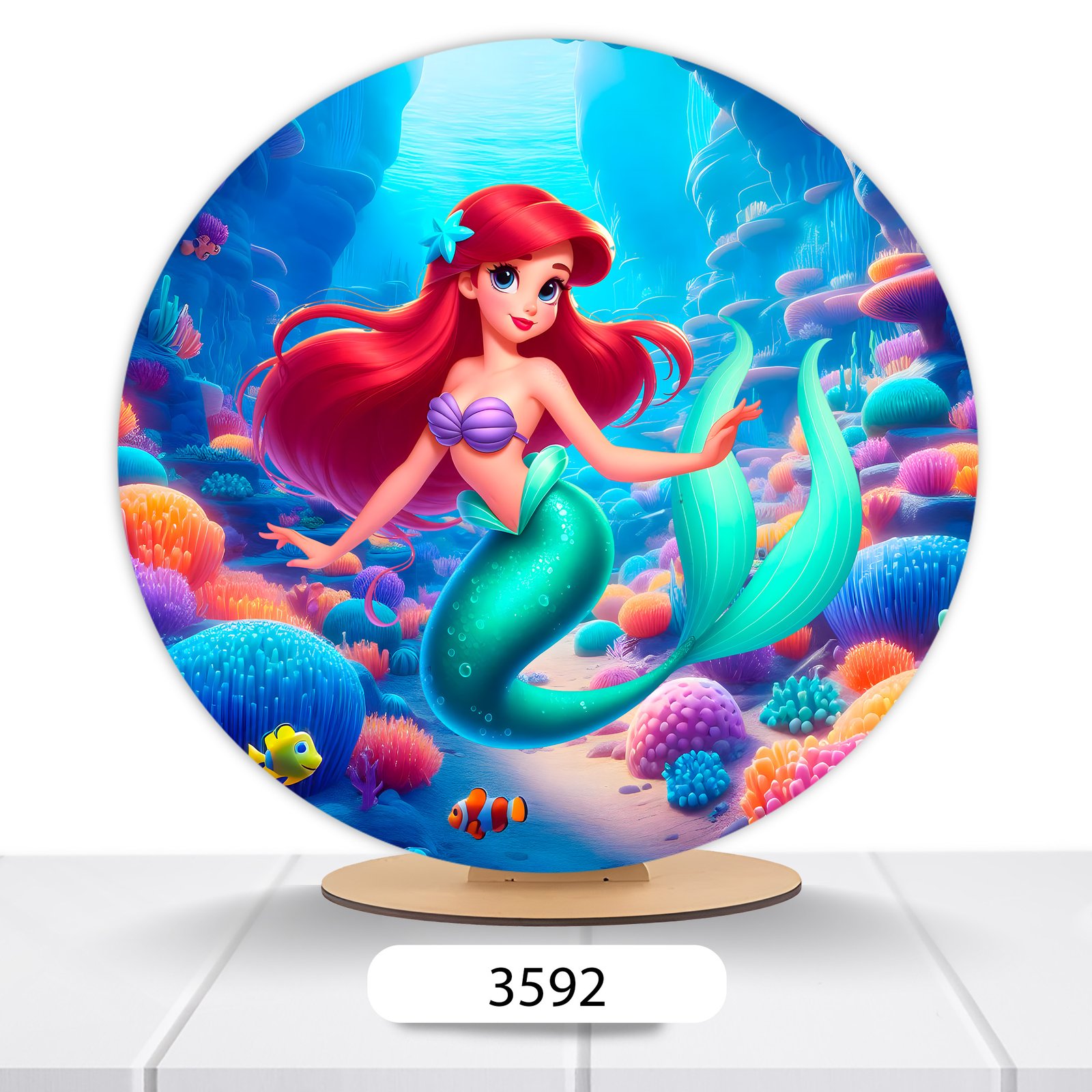 Painel Redondo Ariel 50x50cm - Imagem 18