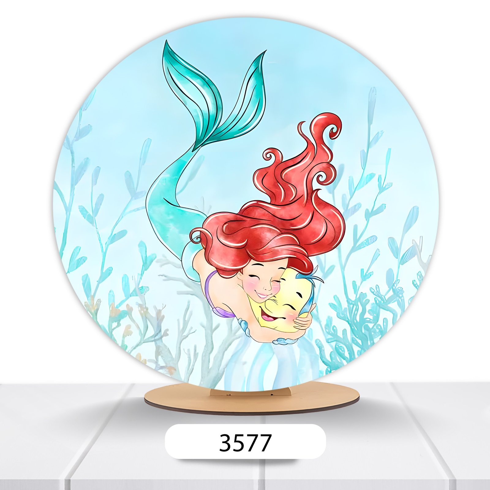 Painel Redondo Ariel 50x50cm - Imagem 3