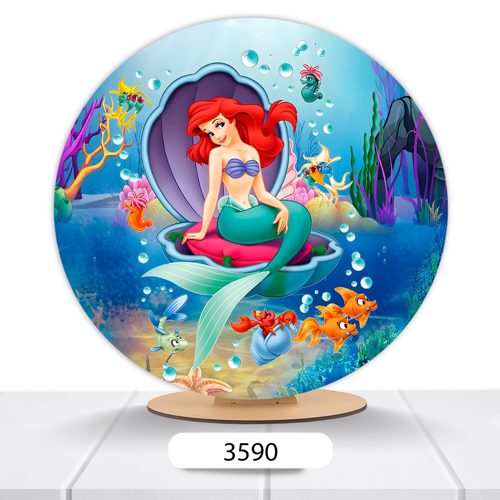 Painel Redondo Ariel 50x50cm - Imagem 16