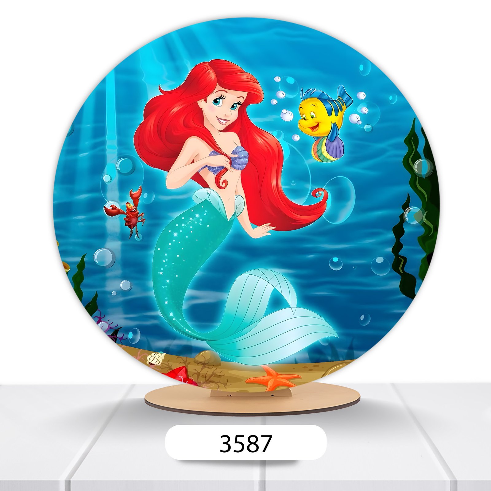 Painel Redondo Ariel 50x50cm - Imagem 13