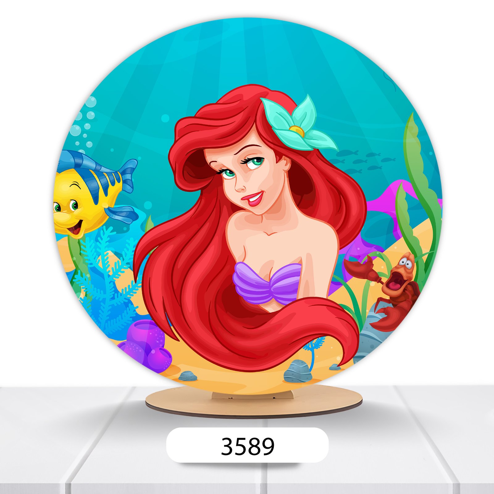 Painel Redondo Ariel 50x50cm - Imagem 15