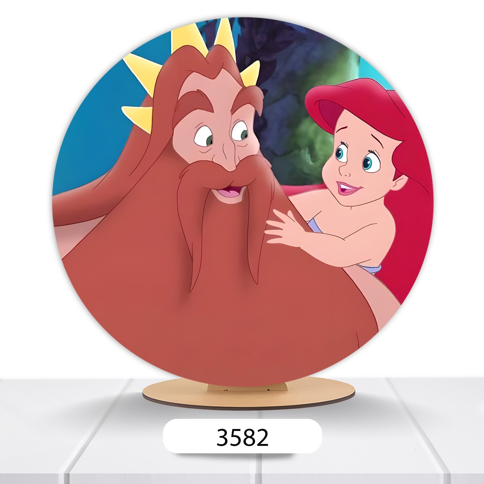 Painel Redondo Ariel 50x50cm - Imagem 8