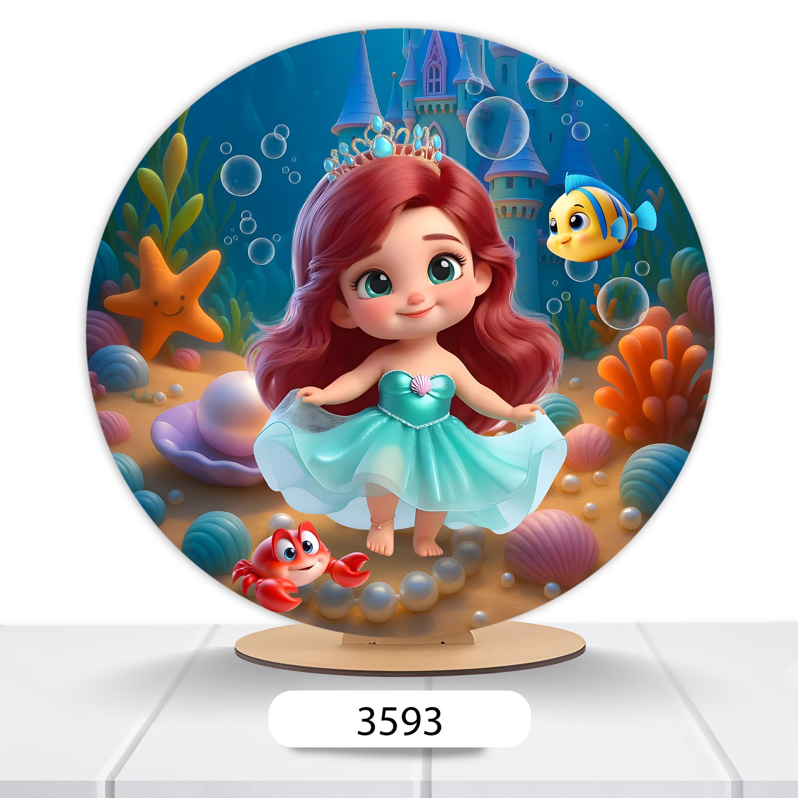 Painel Redondo Ariel 50x50cm - Imagem 19