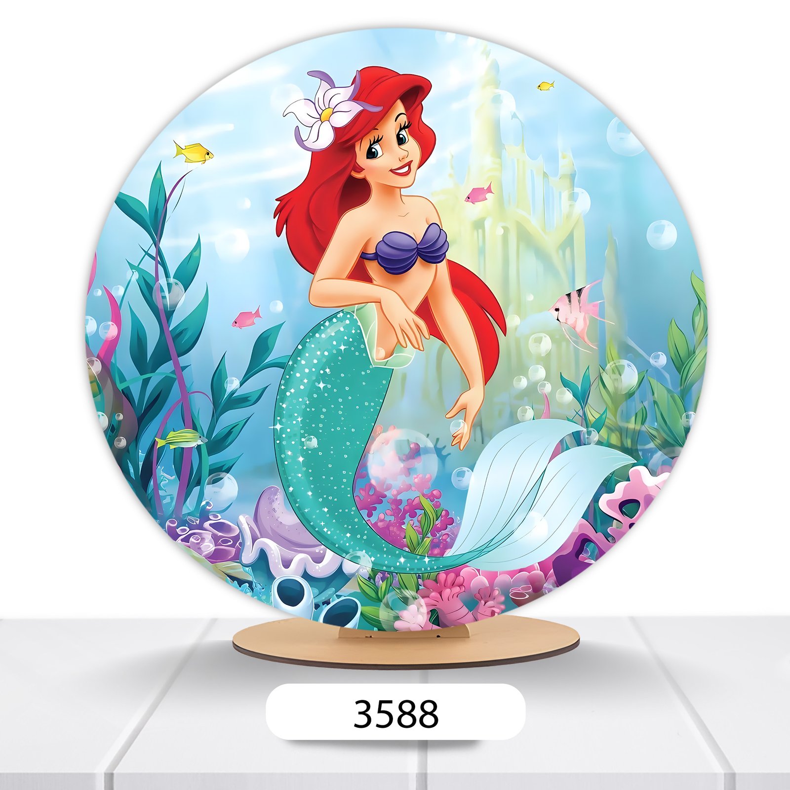 Painel Redondo Ariel 50x50cm - Imagem 14