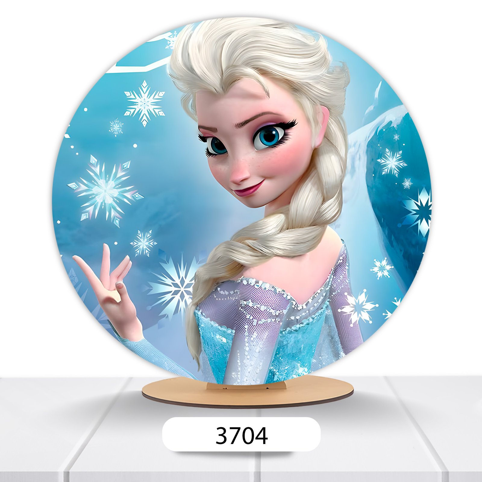 Painel Redondo Frozen 50x50cm - Imagem 16