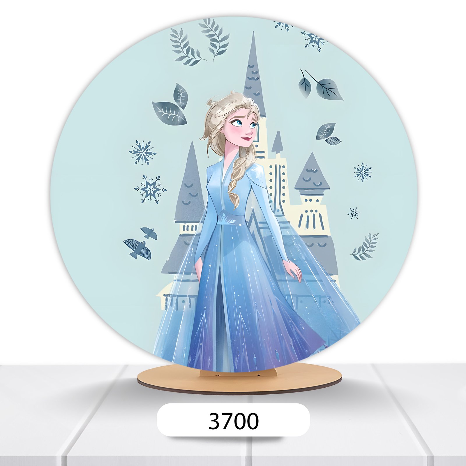Painel Redondo Frozen 50x50cm - Imagem 12