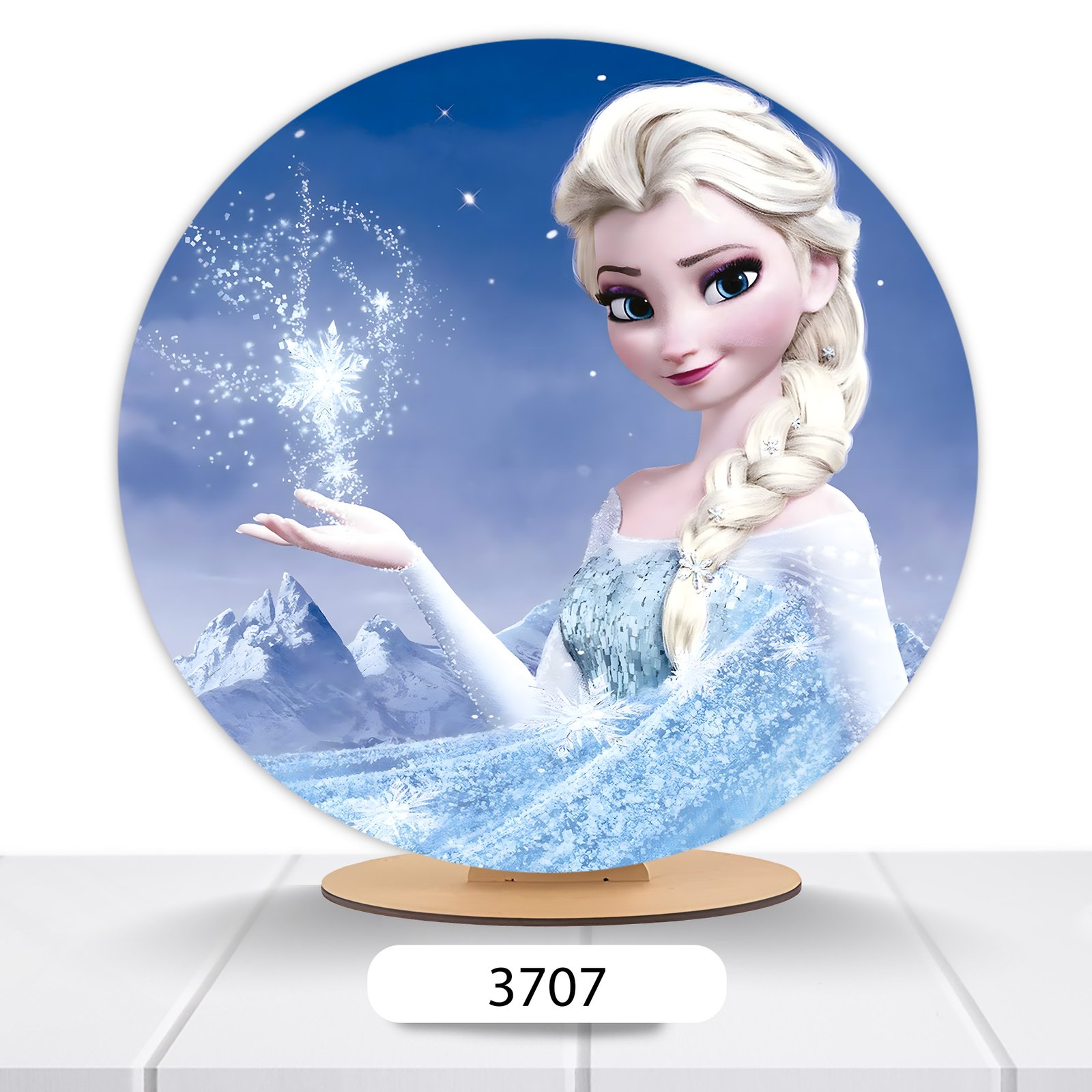 Painel Redondo Frozen 50x50cm - Imagem 19