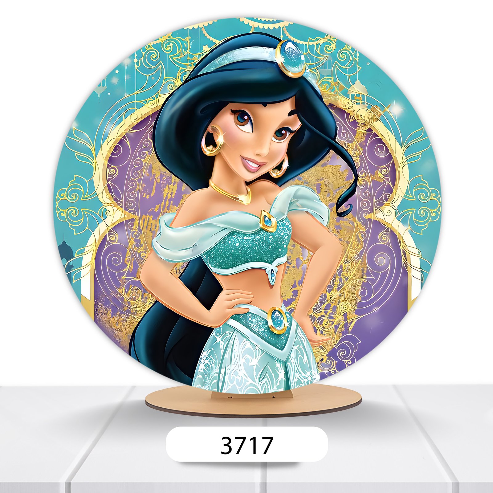 Painel Redondo Jasmine 50x50cm - Imagem 6