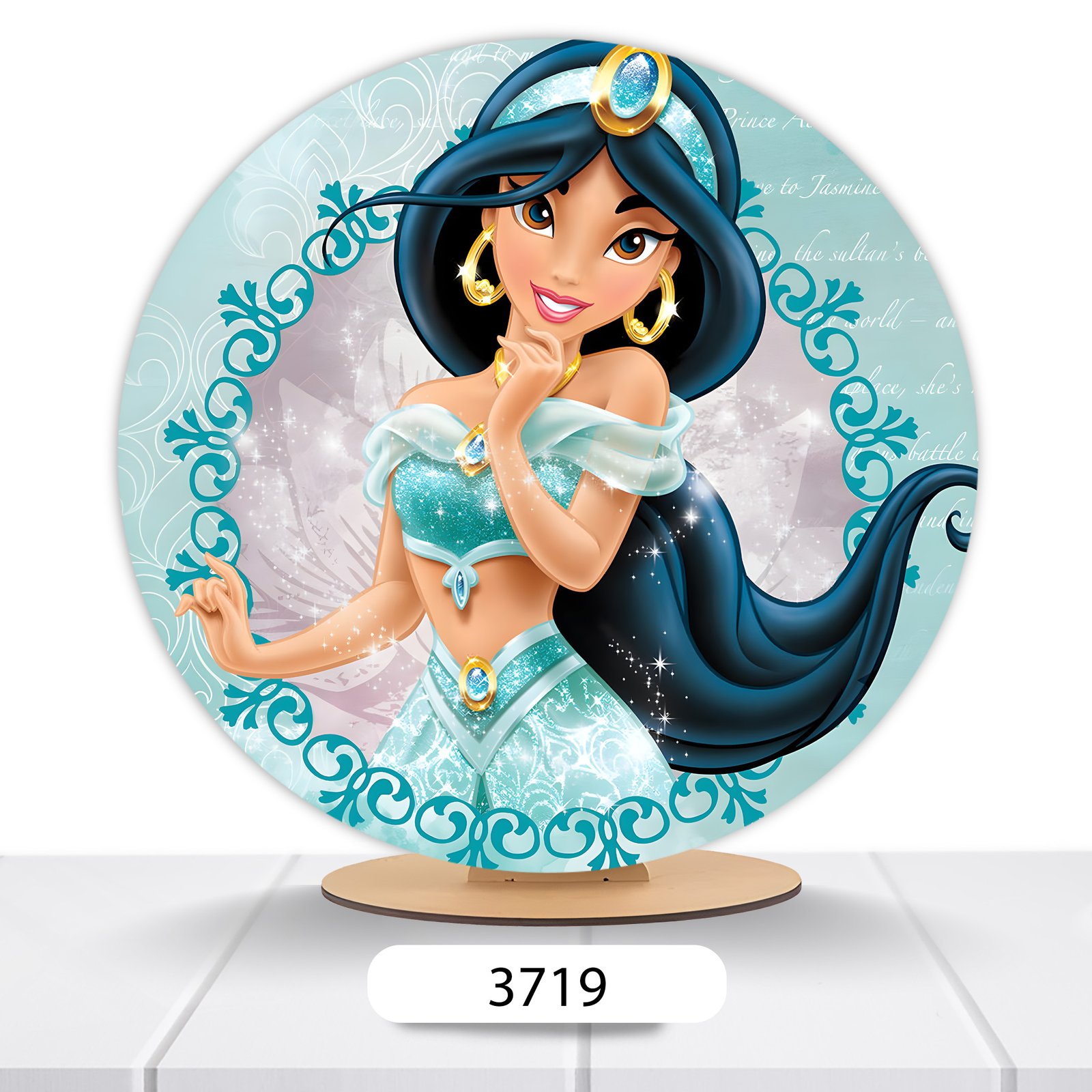 Painel Redondo Jasmine 50x50cm - Imagem 8