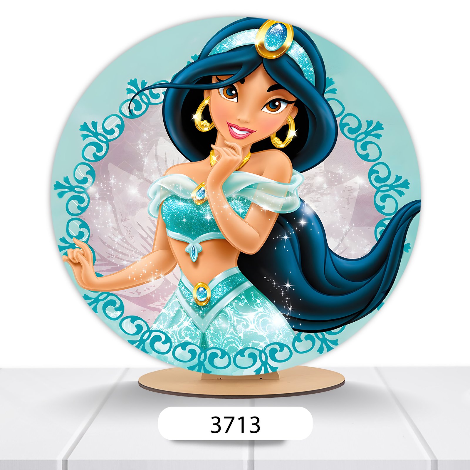 Painel Redondo Jasmine 50x50cm - Imagem 2
