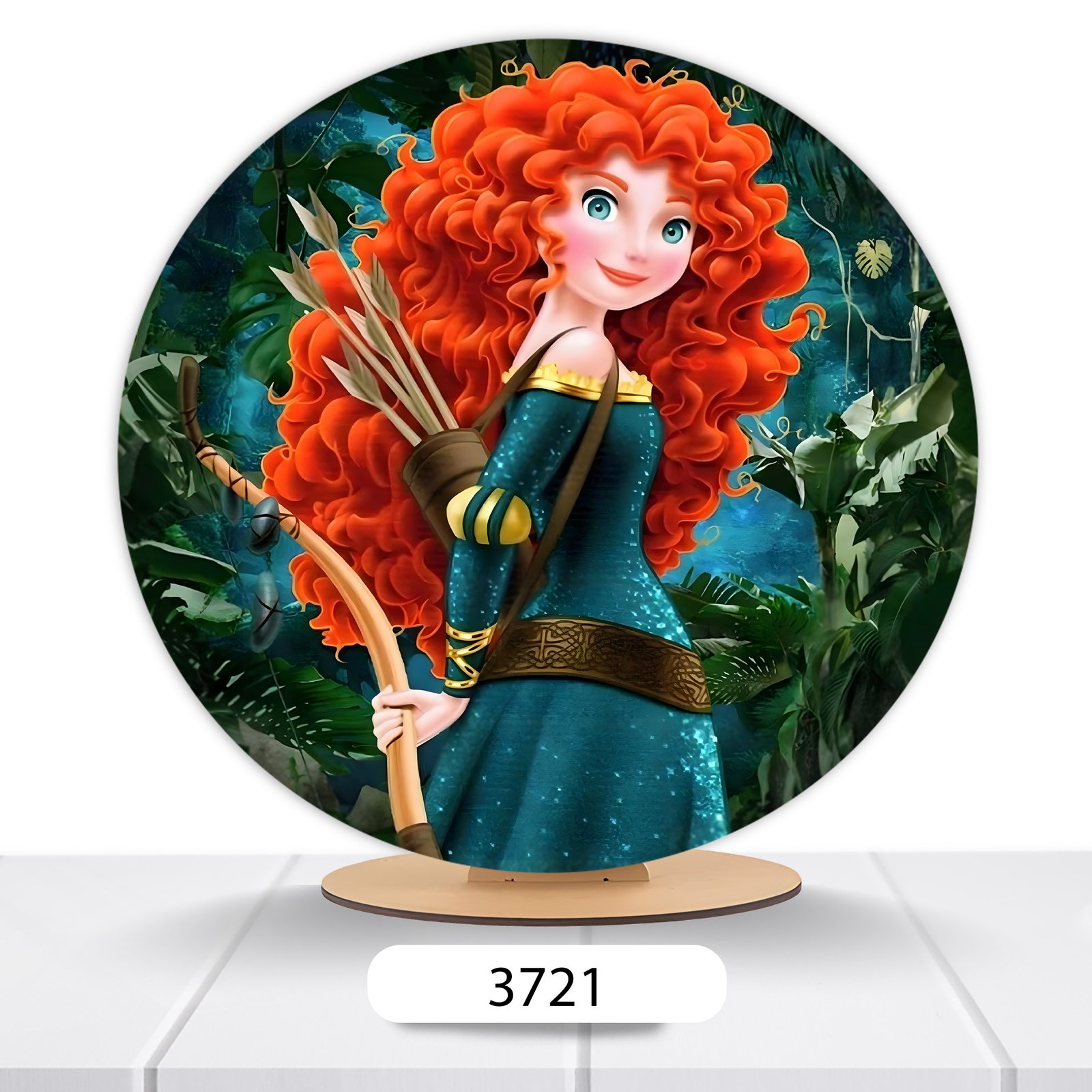 Painel Redondo Merida 50x50cm