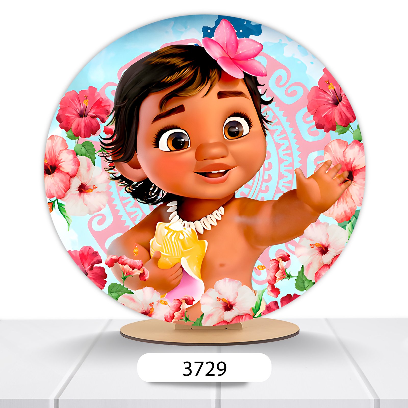 Painel Redondo Moana 50x50cm - Imagem 6