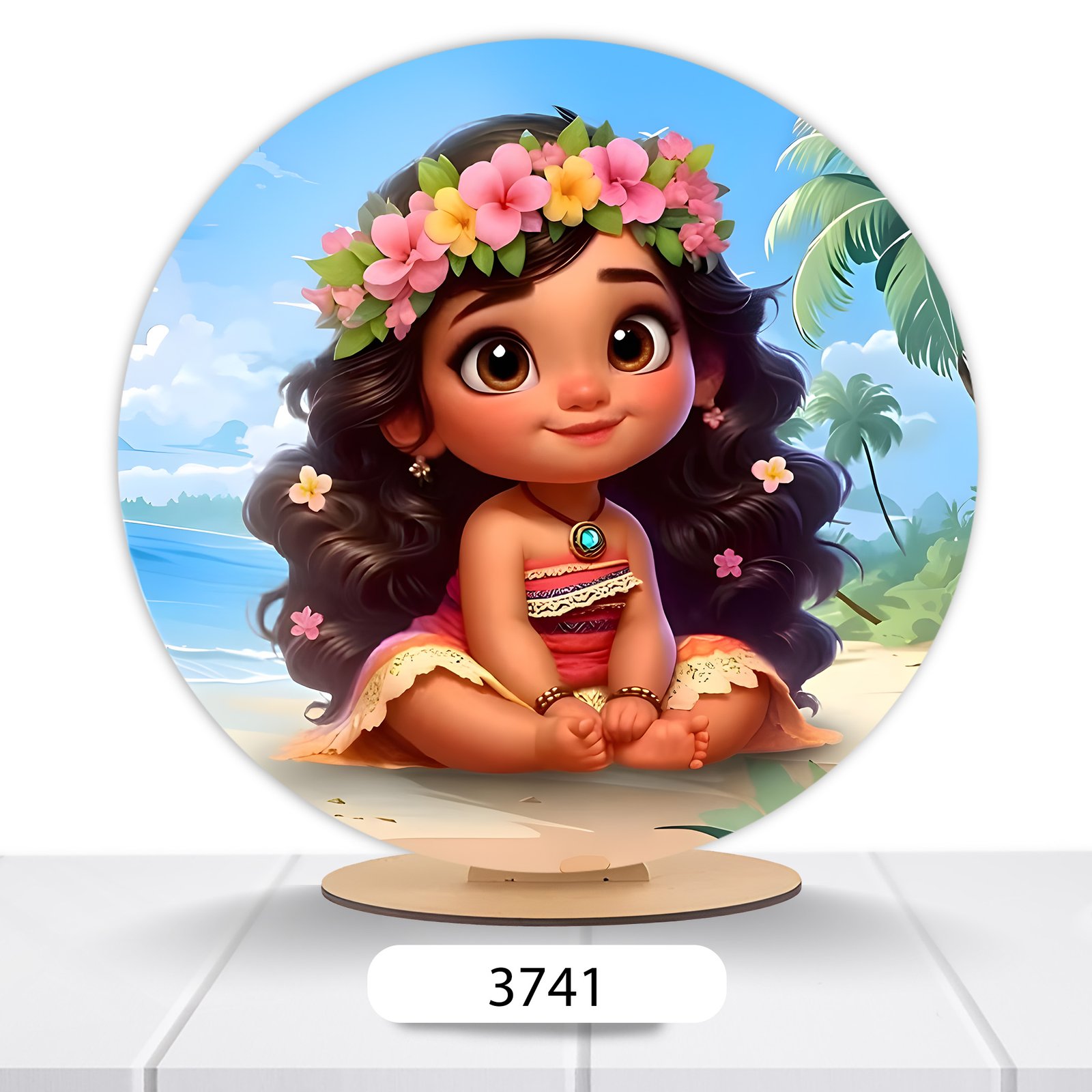 Painel Redondo Moana 50x50cm - Imagem 18