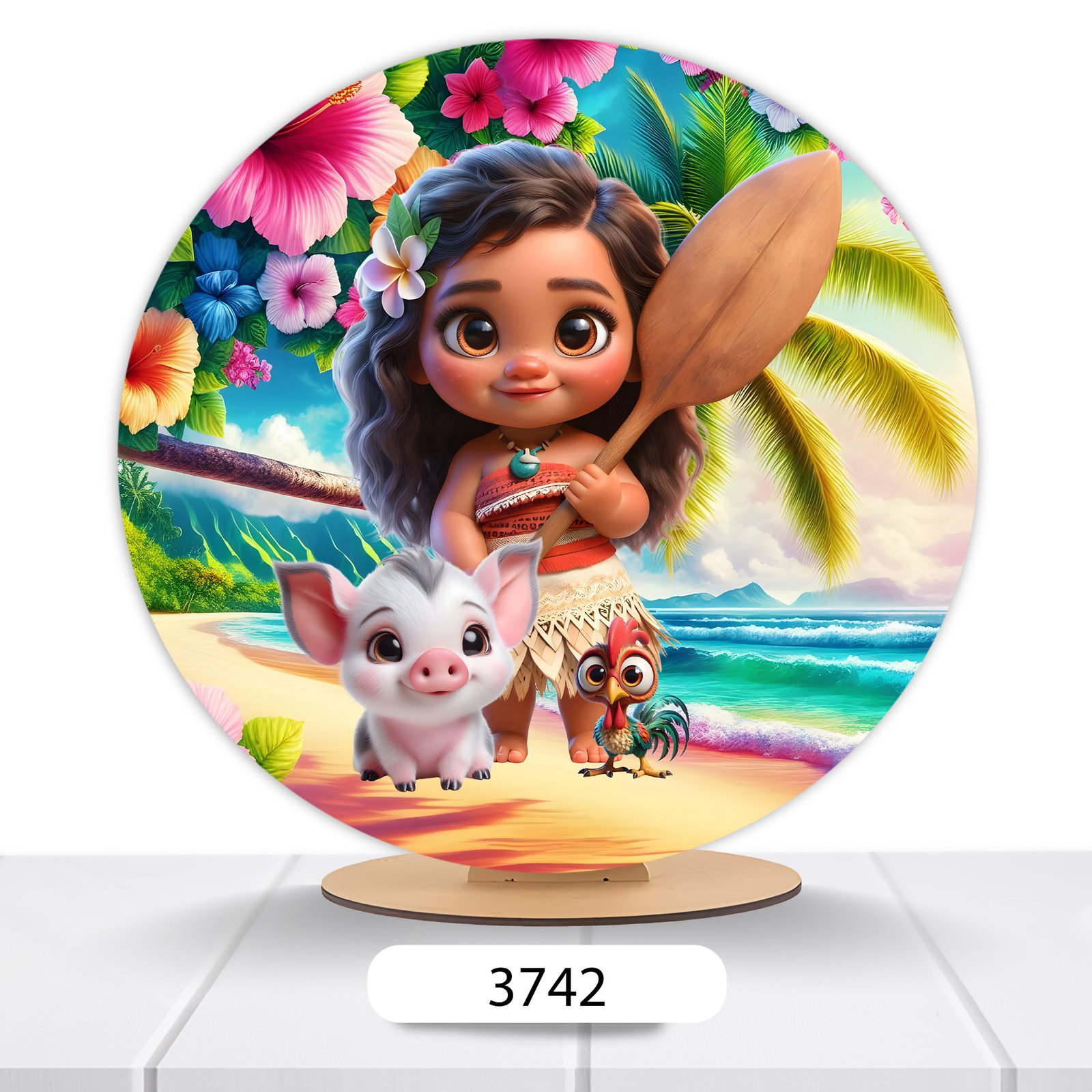 Painel Redondo Moana 50x50cm - Imagem 19