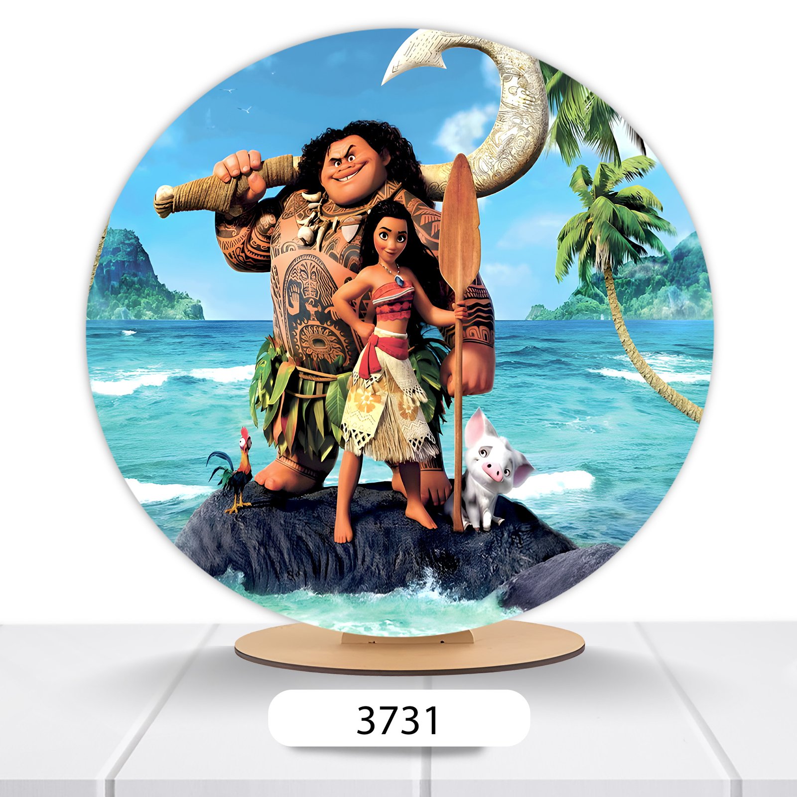 Painel Redondo Moana 50x50cm - Imagem 8