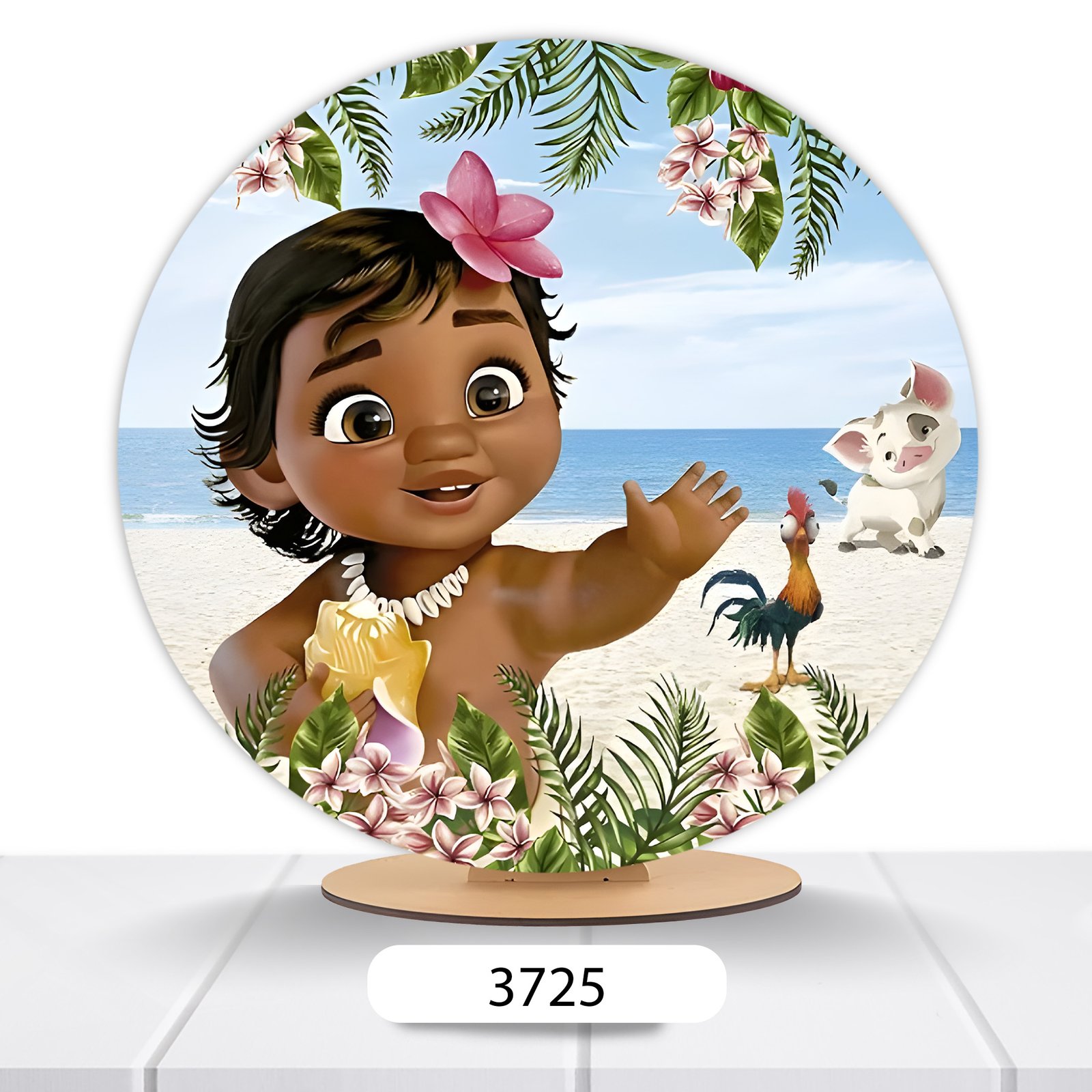 Painel Redondo Moana 50x50cm - Imagem 2