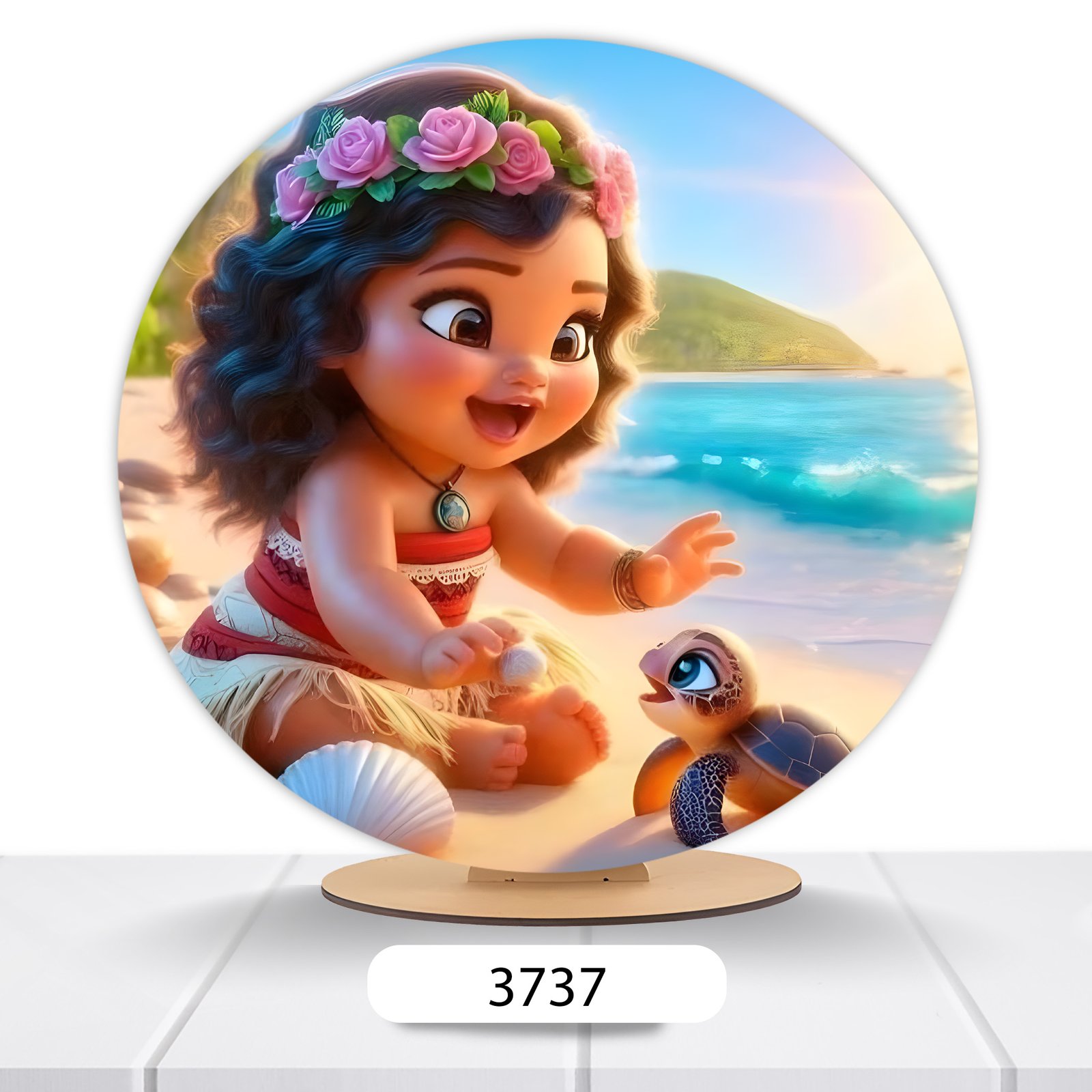 Painel Redondo Moana 50x50cm - Imagem 14