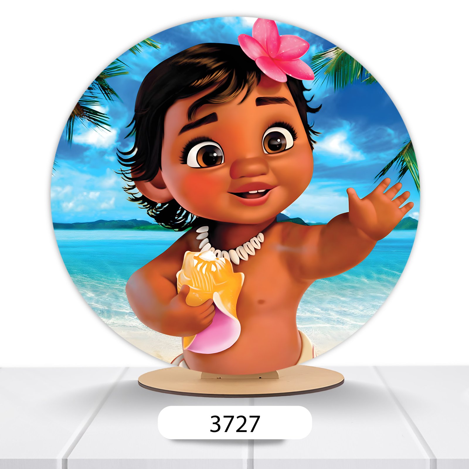 Painel Redondo Moana 50x50cm - Imagem 4