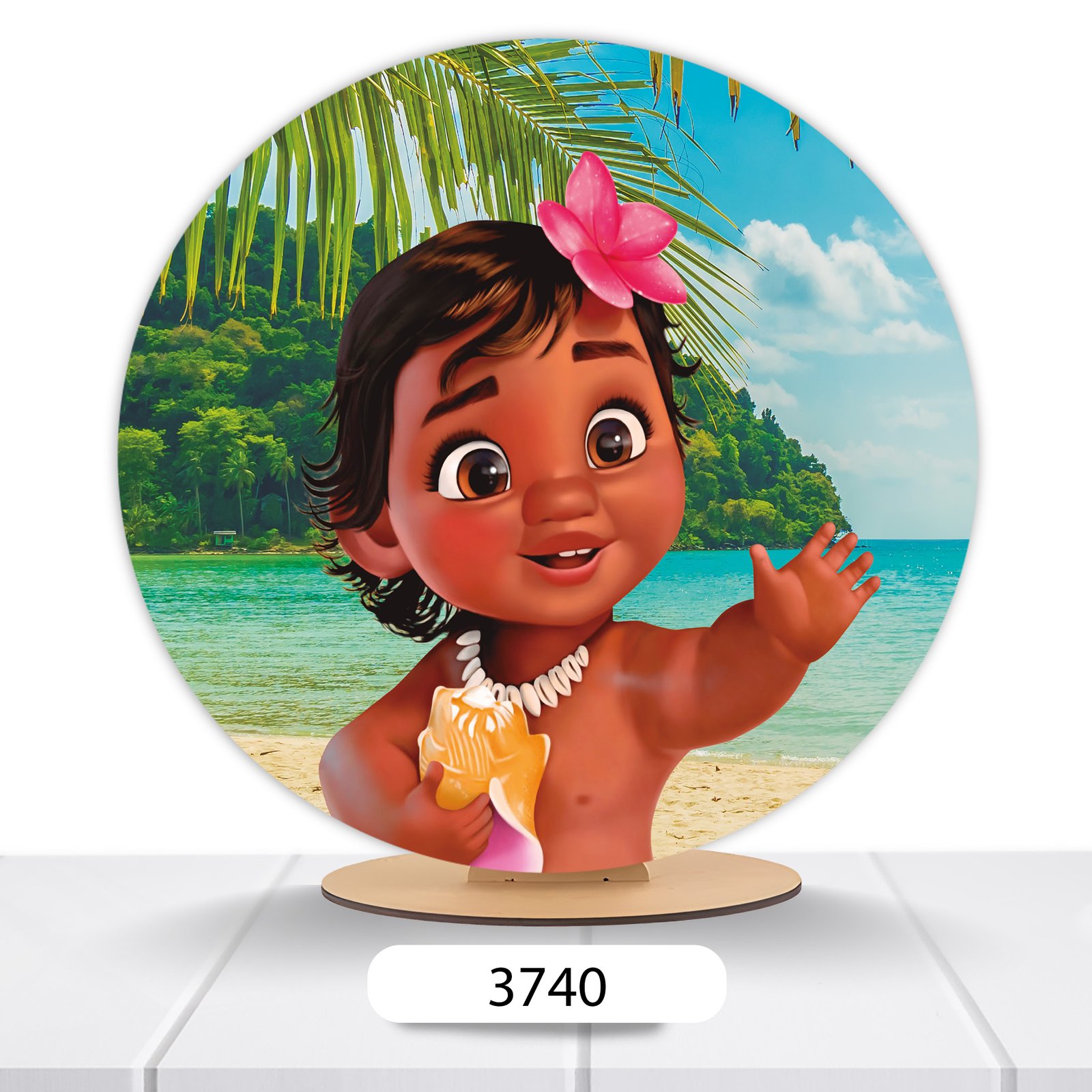 Painel Redondo Moana 50x50cm - Imagem 17