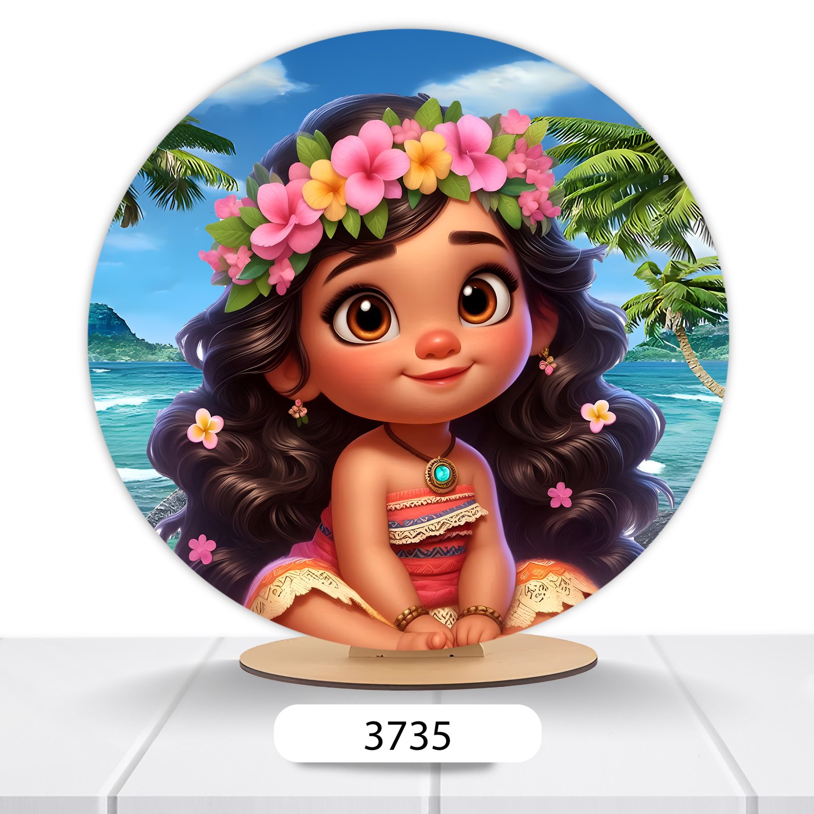 Painel Redondo Moana 50x50cm - Imagem 12