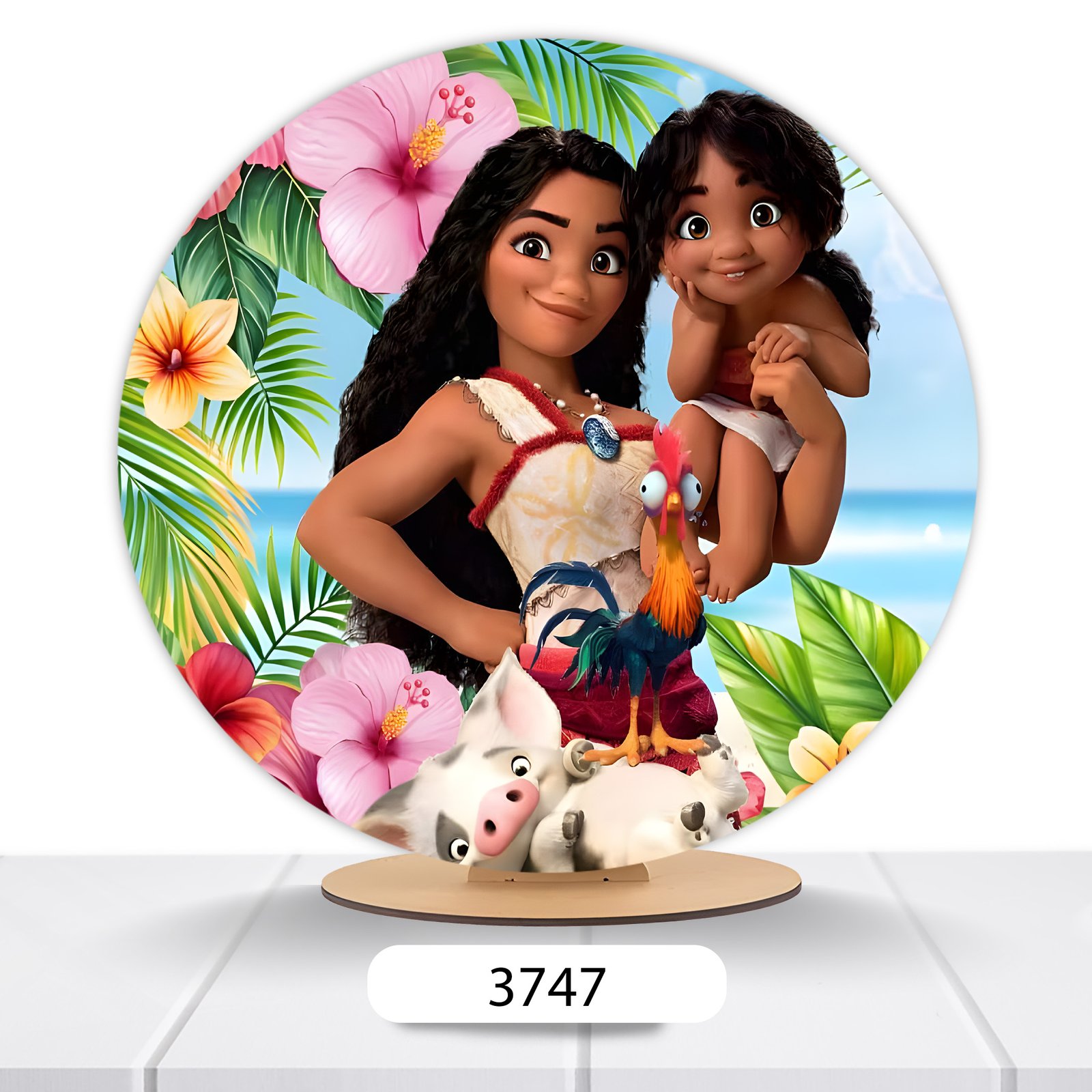 Painel Redondo Moana 50x50cm - Imagem 5