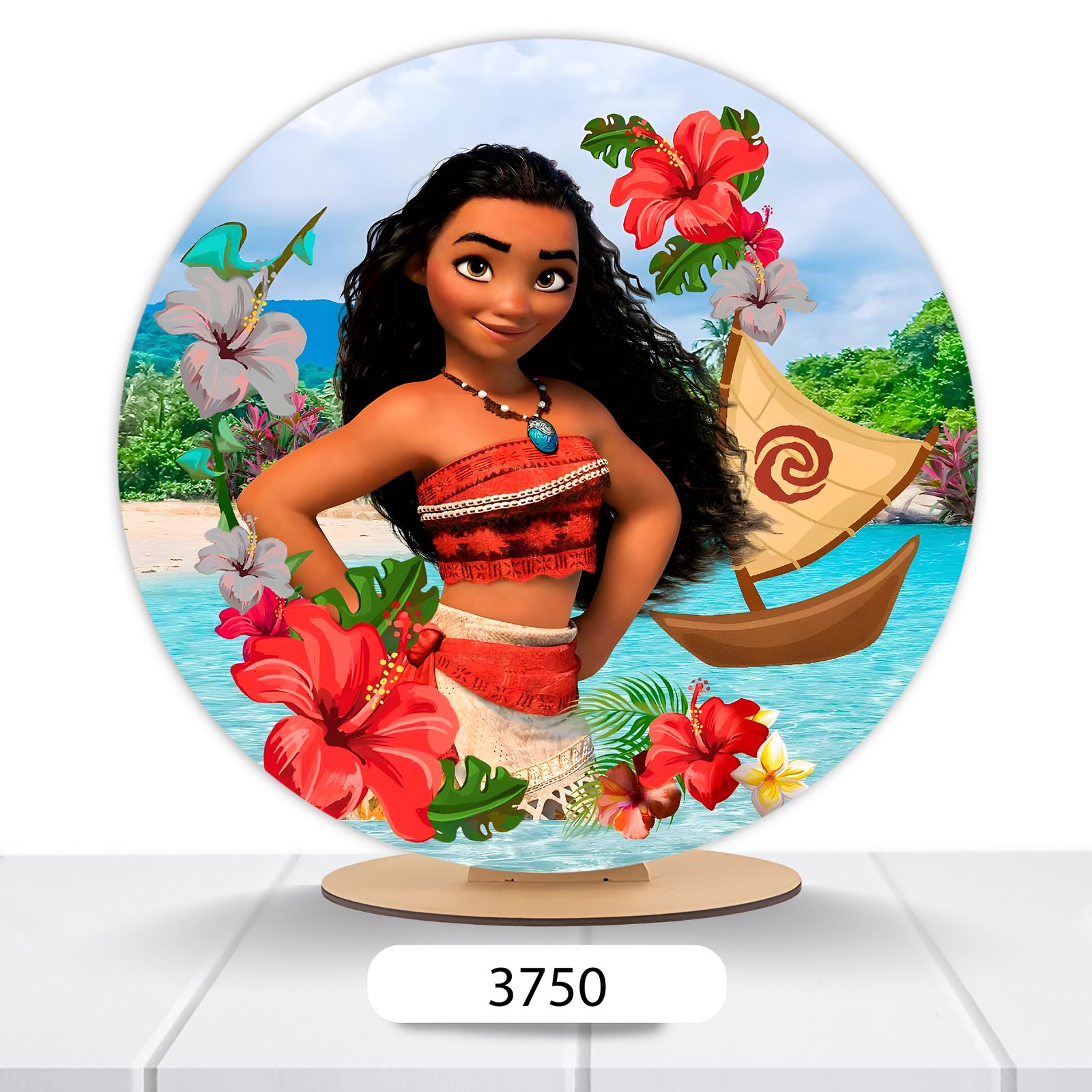 Painel Redondo Moana 50x50cm - Imagem 8