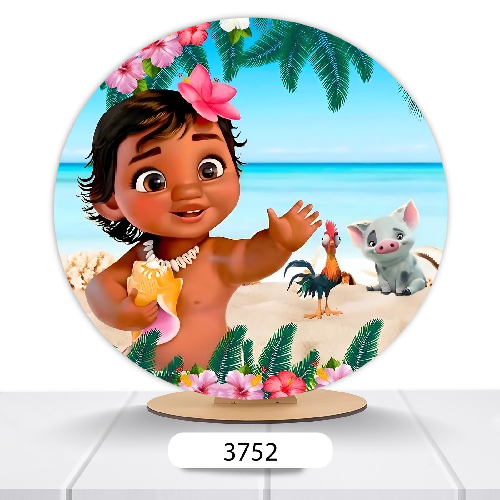 Painel Redondo Moana 50x50cm - Imagem 10