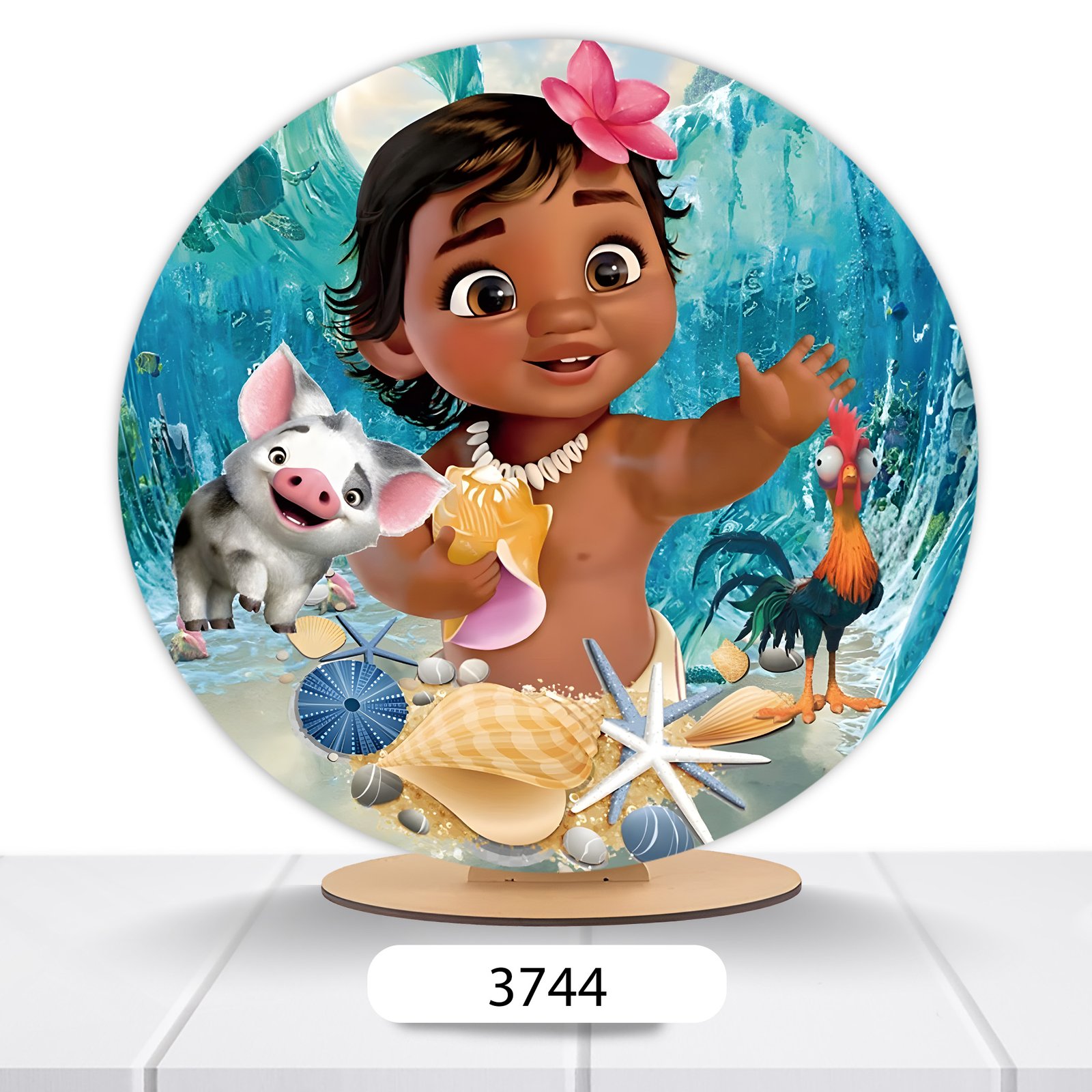 Painel Redondo Moana 50x50cm - Imagem 2