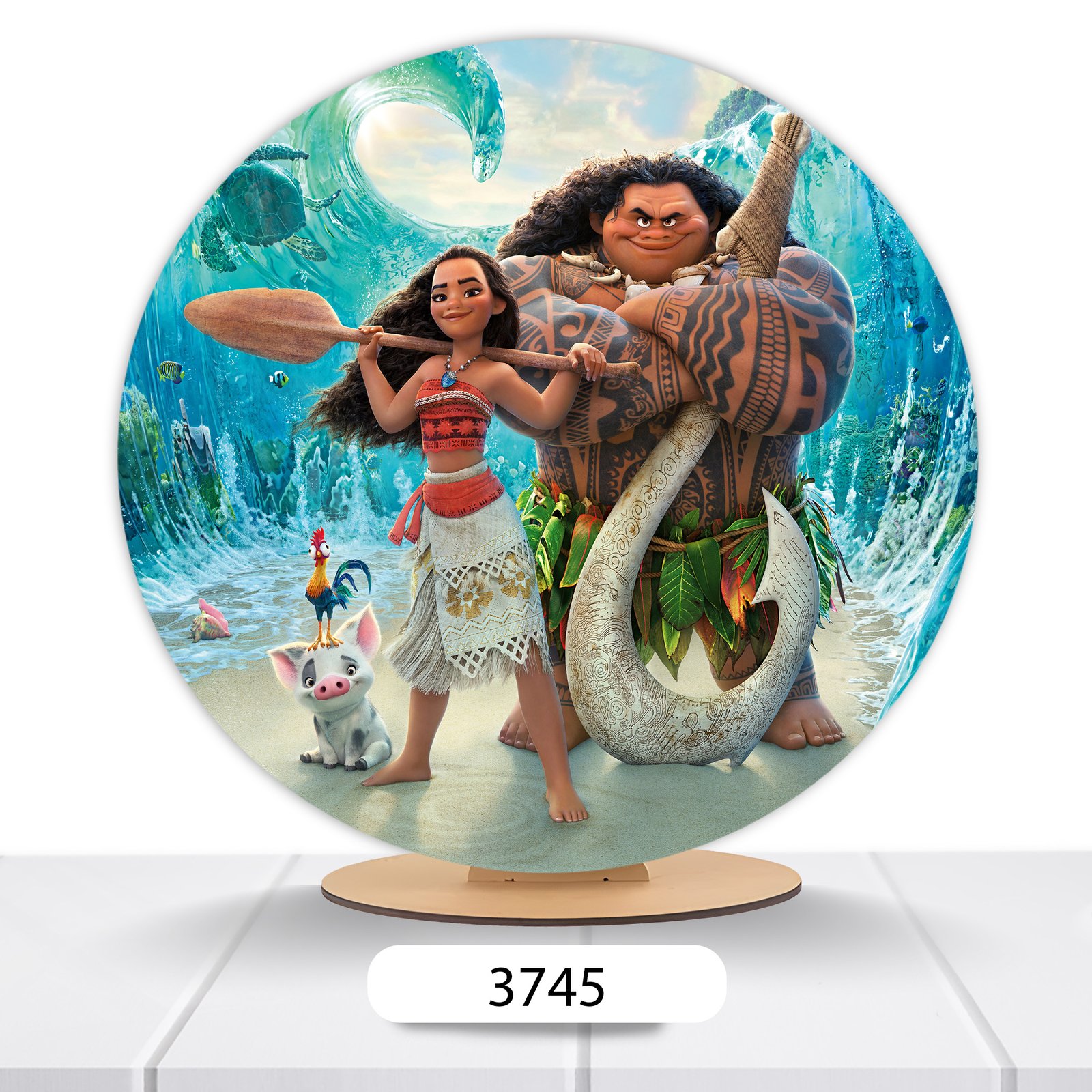 Painel Redondo Moana 50x50cm - Imagem 3