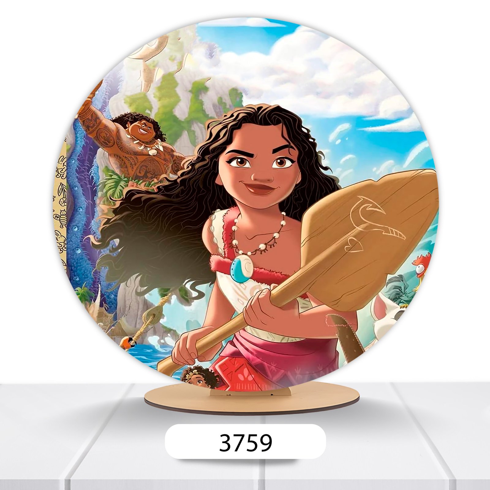 Painel Redondo Moana 50x50cm - Imagem 17