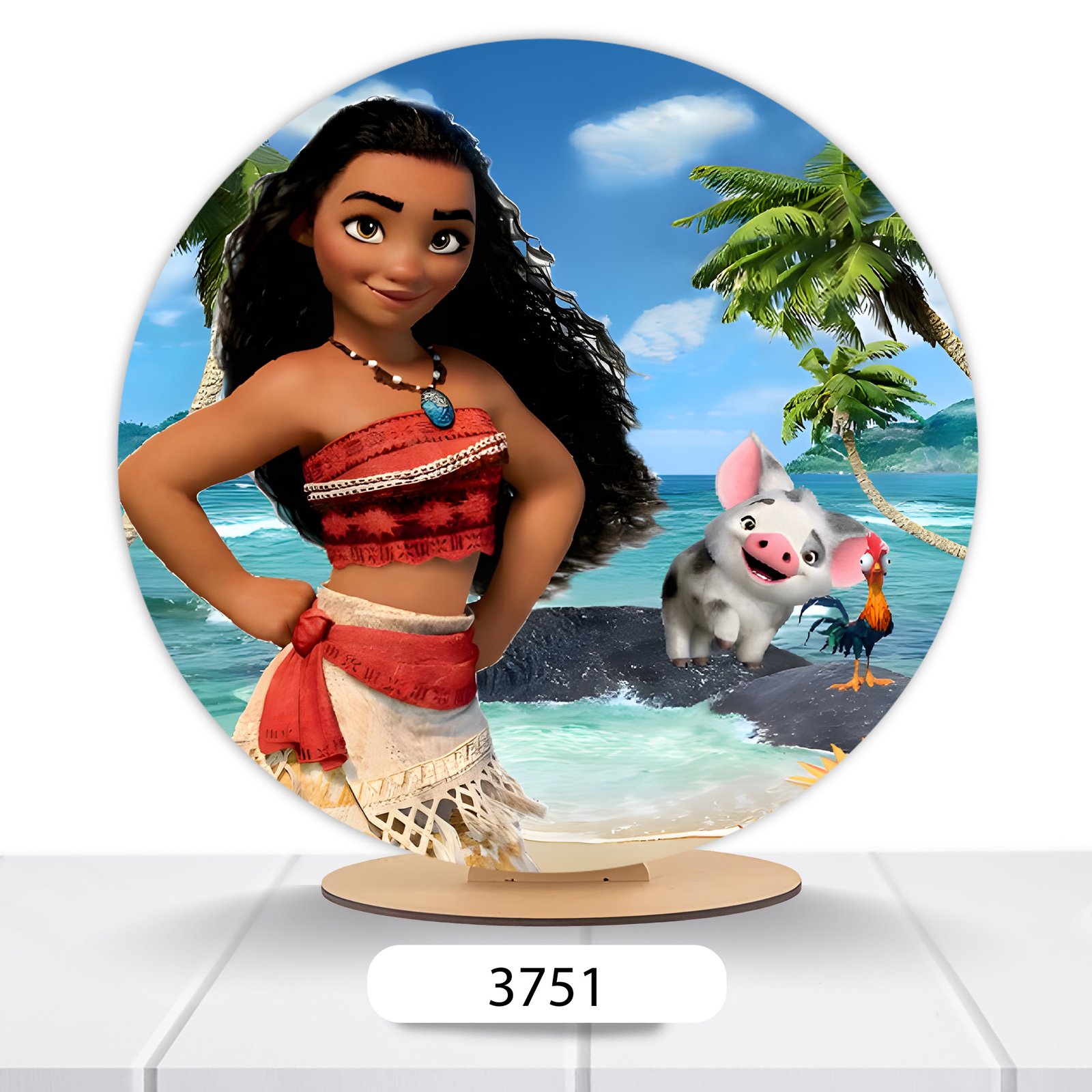 Painel Redondo Moana 50x50cm - Imagem 9