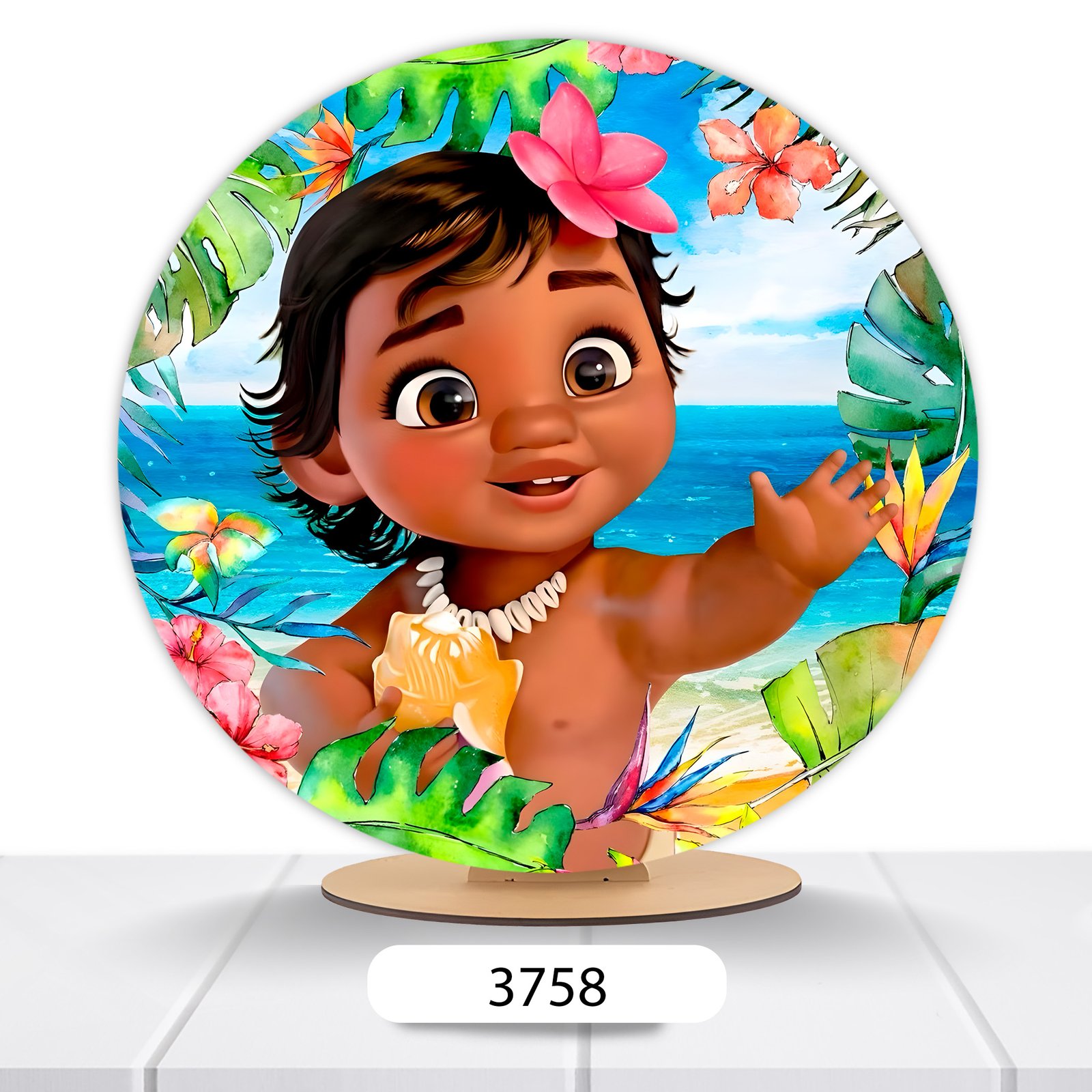 Painel Redondo Moana 50x50cm - Imagem 16