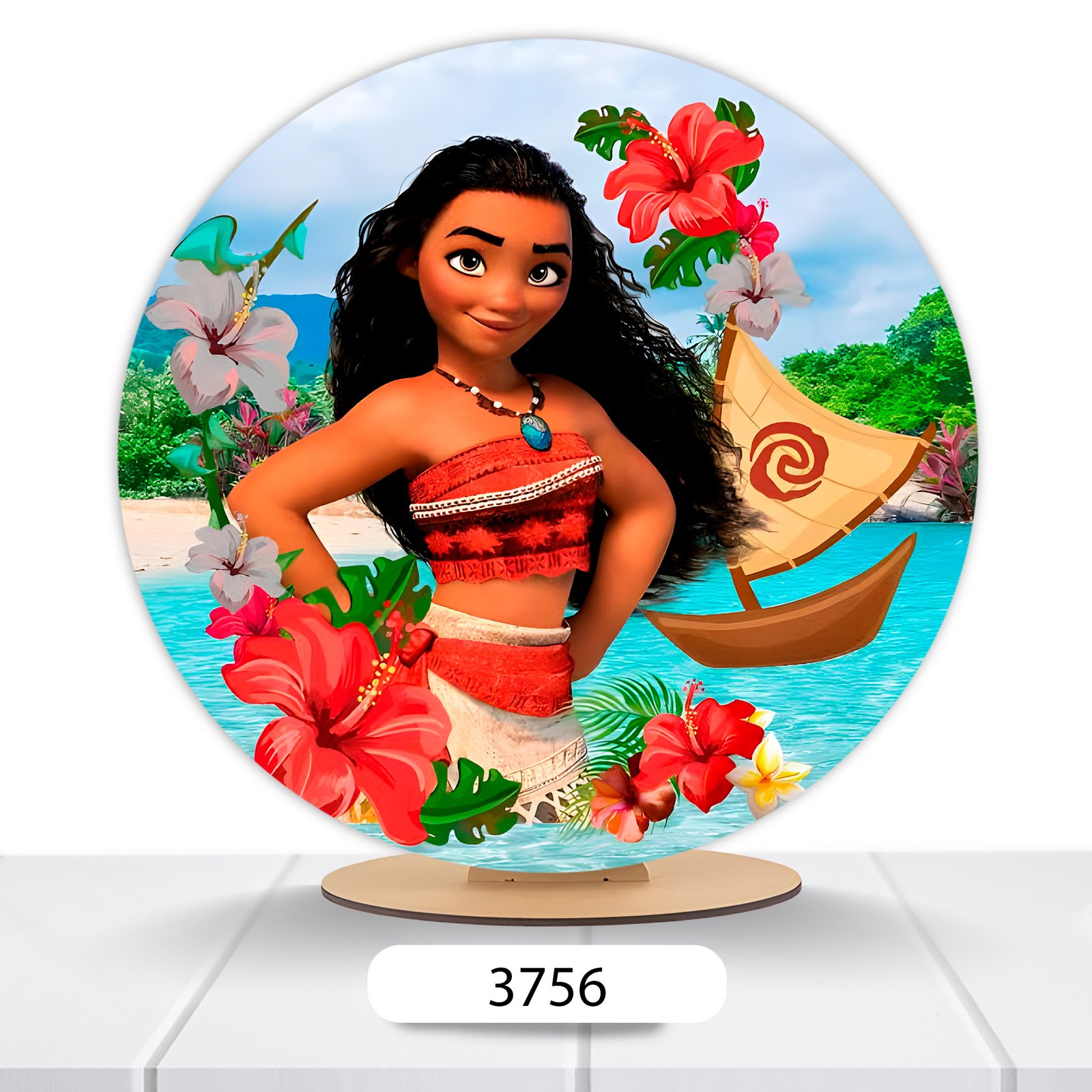 Painel Redondo Moana 50x50cm - Imagem 14