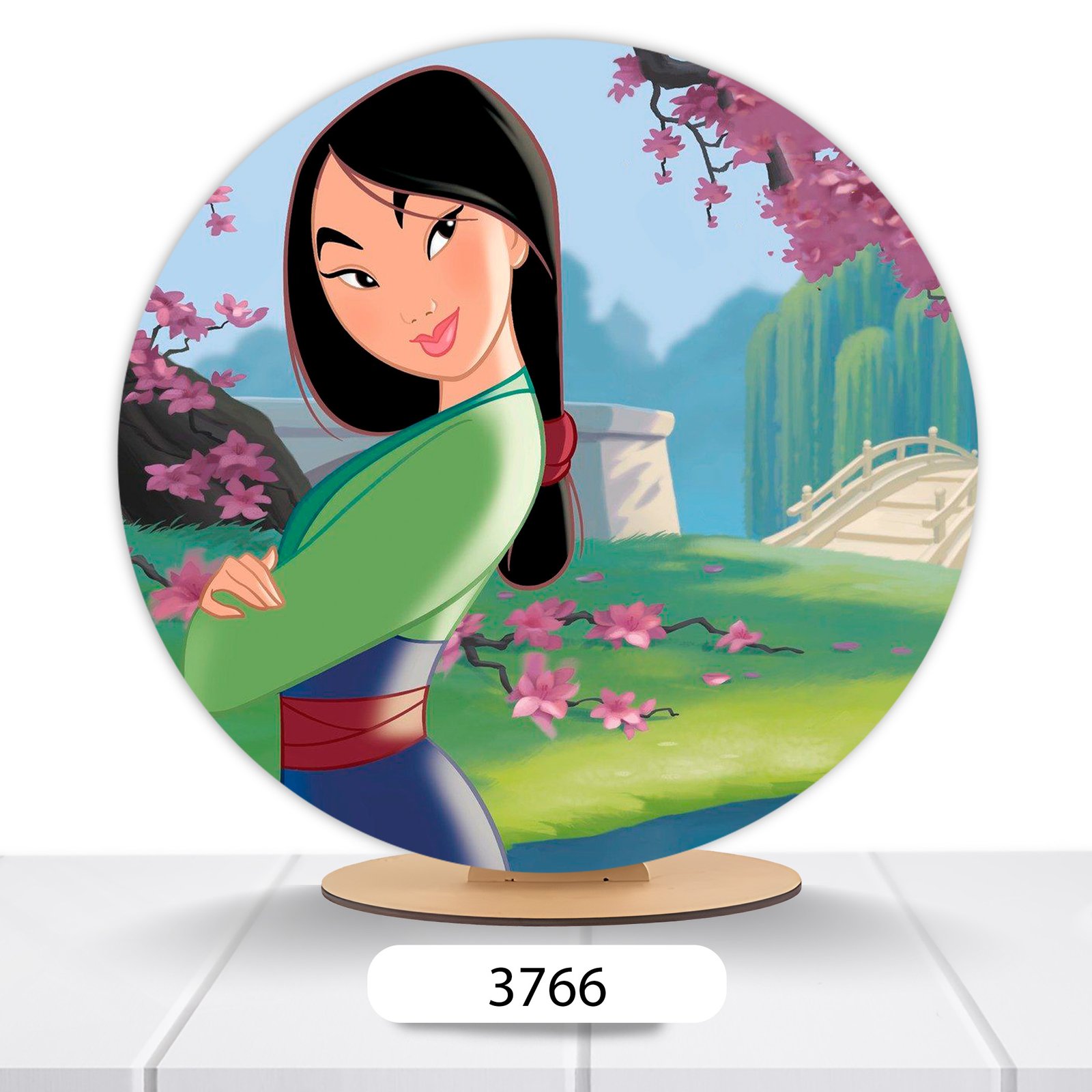 Painel Redondo Mulan 50x50cm - Imagem 7