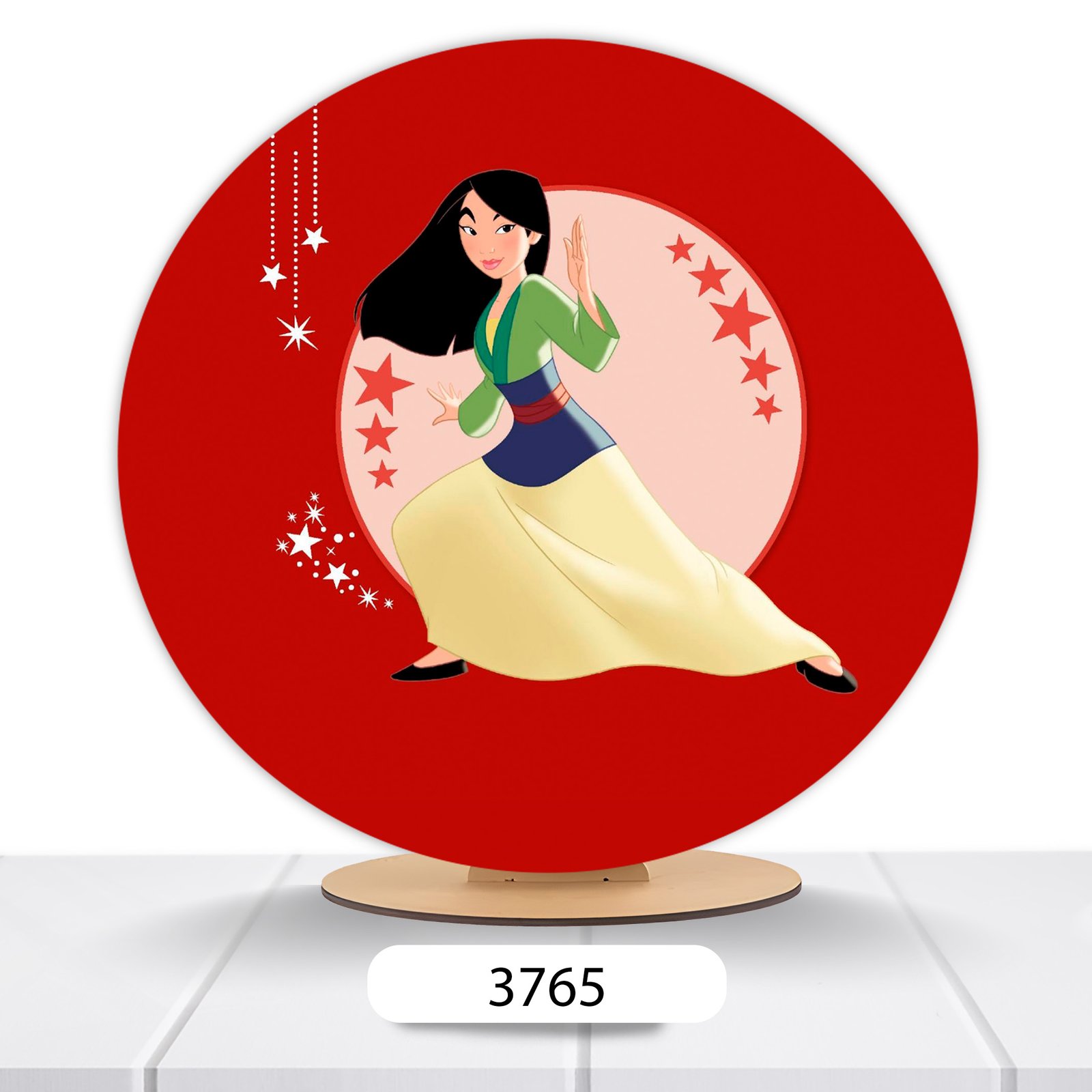 Painel Redondo Mulan 50x50cm - Imagem 6
