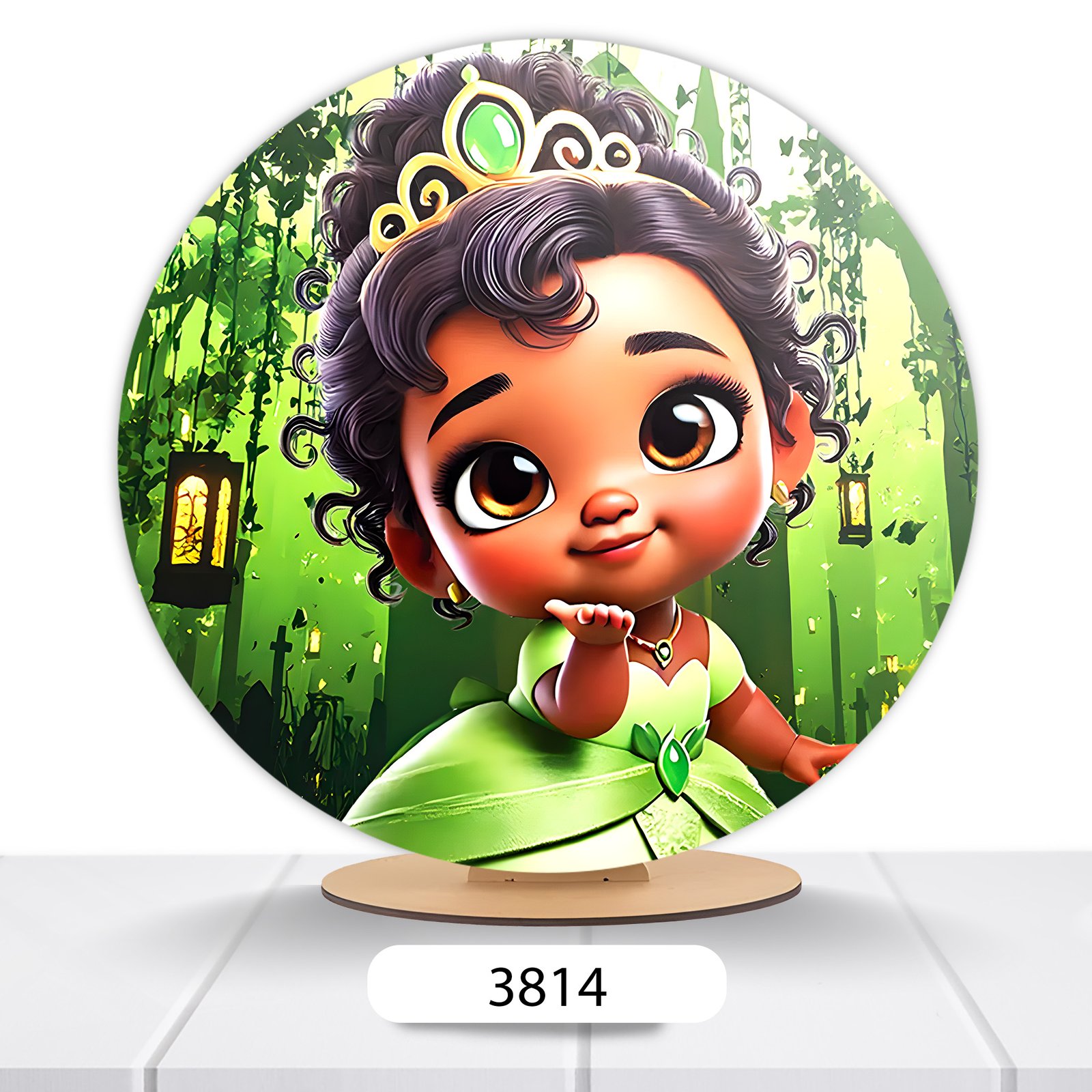 Painel Redondo Tiana 50x50cm - Imagem 2