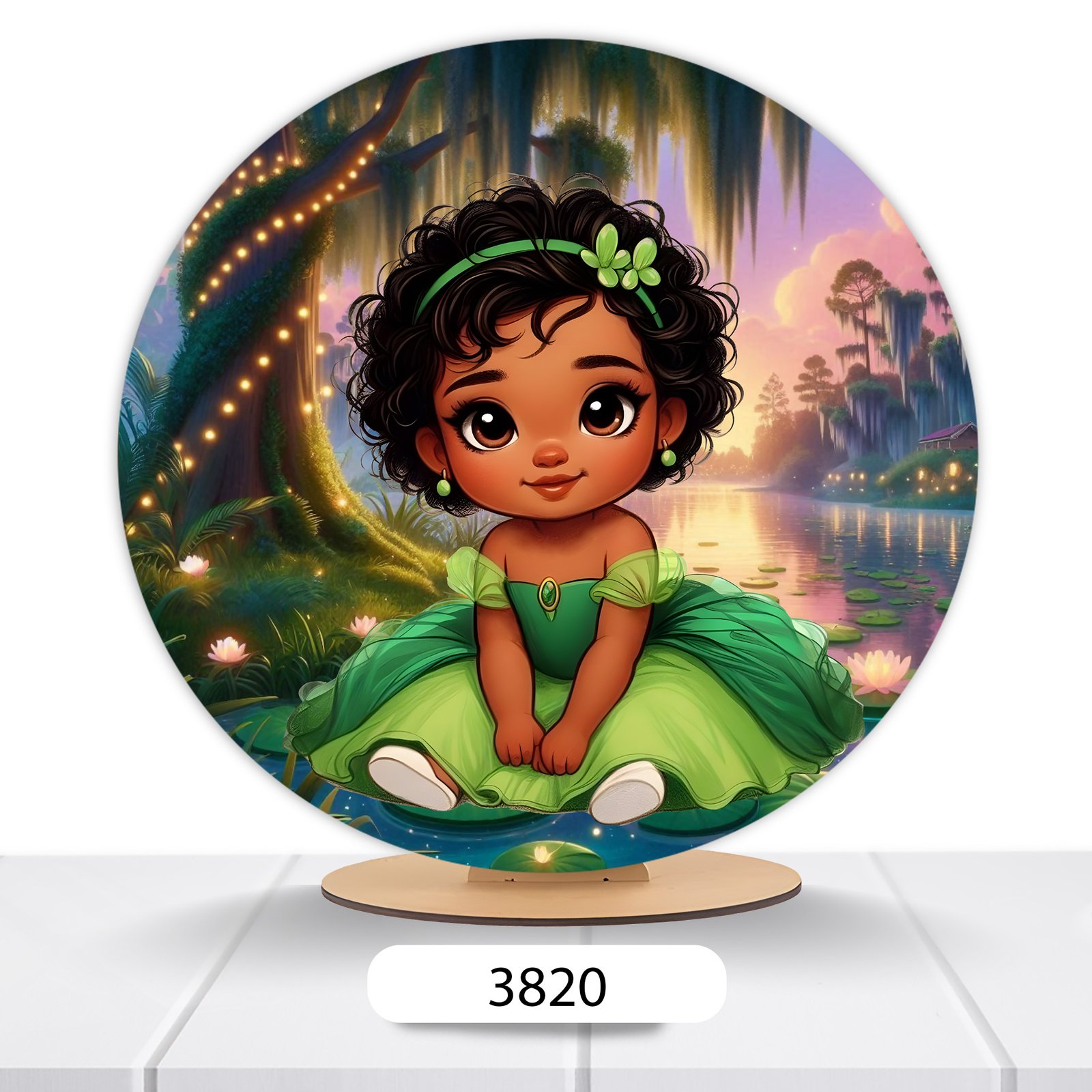 Painel Redondo Tiana 50x50cm - Imagem 8